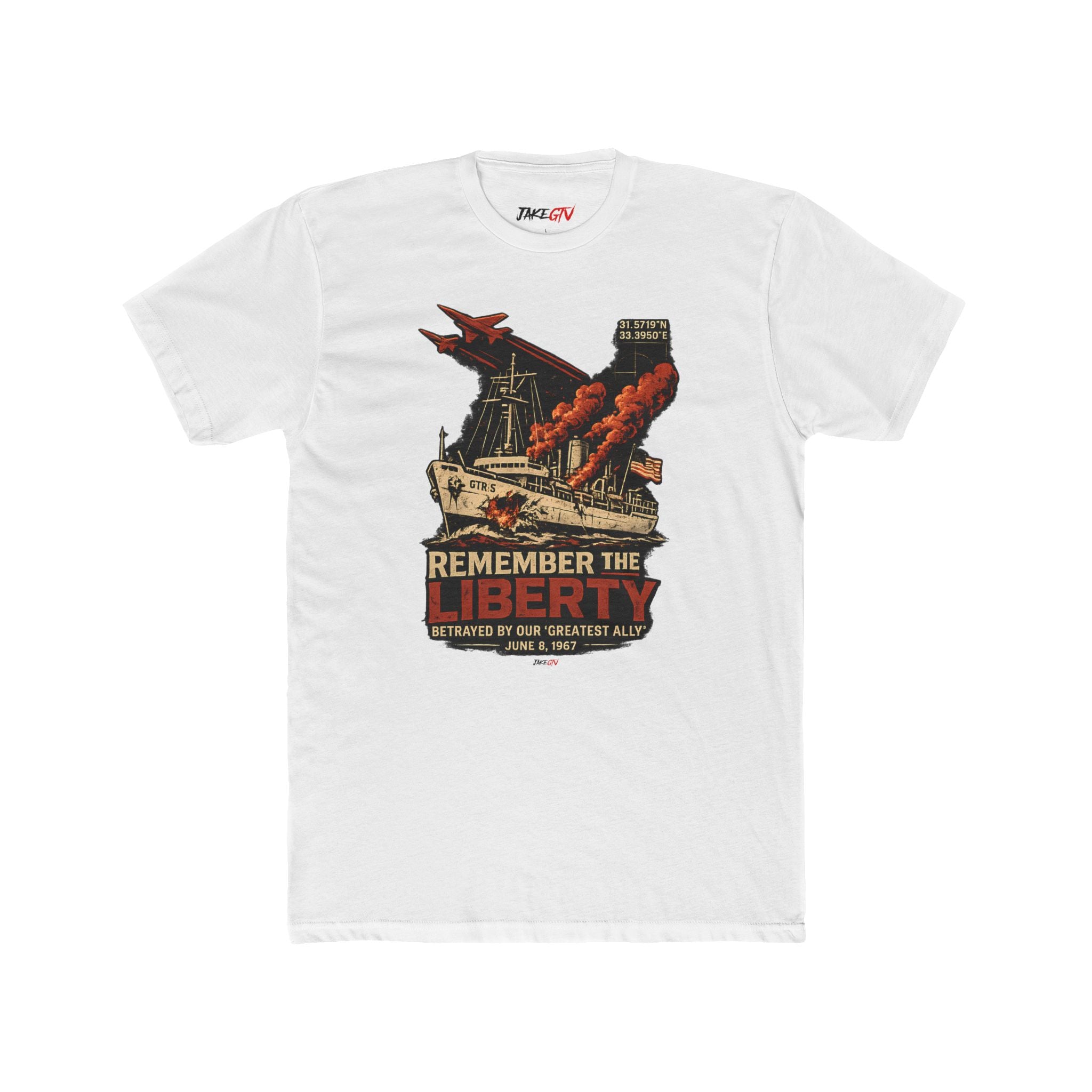 Remember the USS Liberty Fight Back Tee