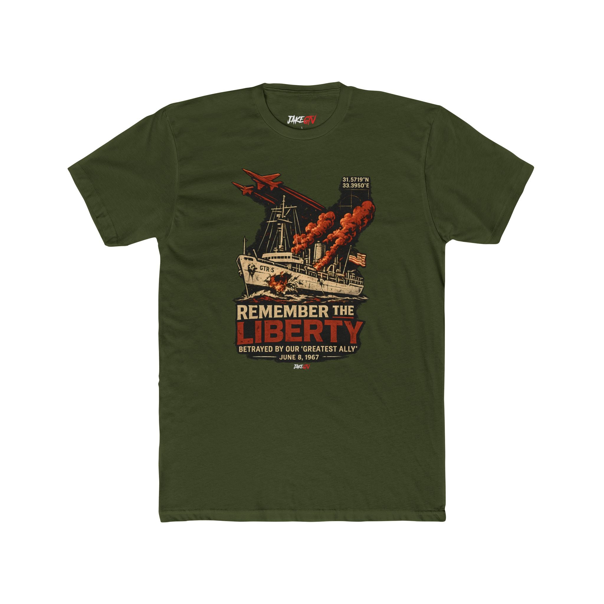 Remember the USS Liberty Fight Back Tee