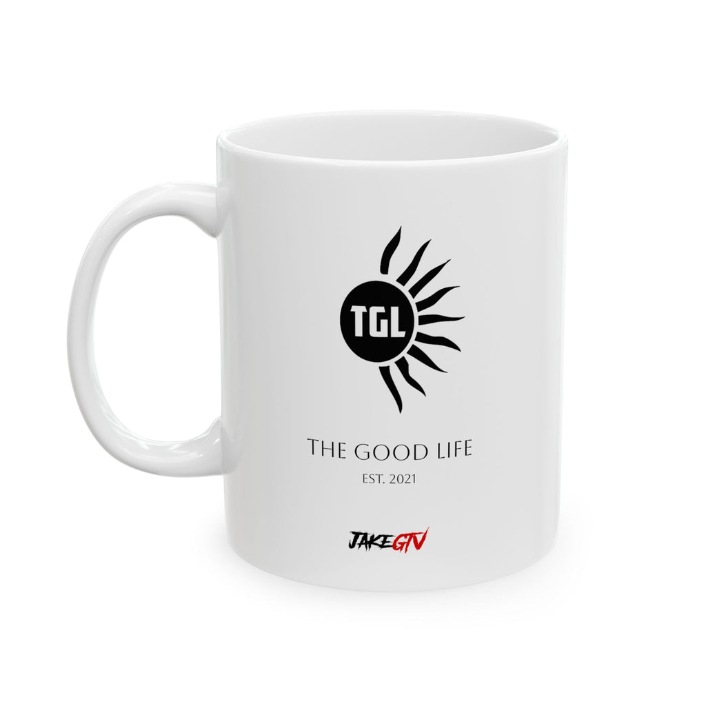 #0002 Noticer Mug - "Be A Good Goy Or Else" Humping Wall Ceramic Coffee Cup (11oz, 15oz)