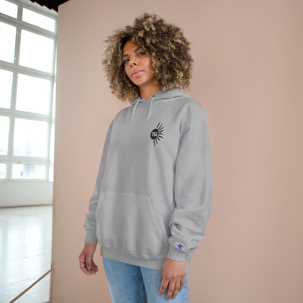Champion Hoodie Collab: "AIPAC is a foreign agent" JFK Hoodie Unisex - Heavyweight