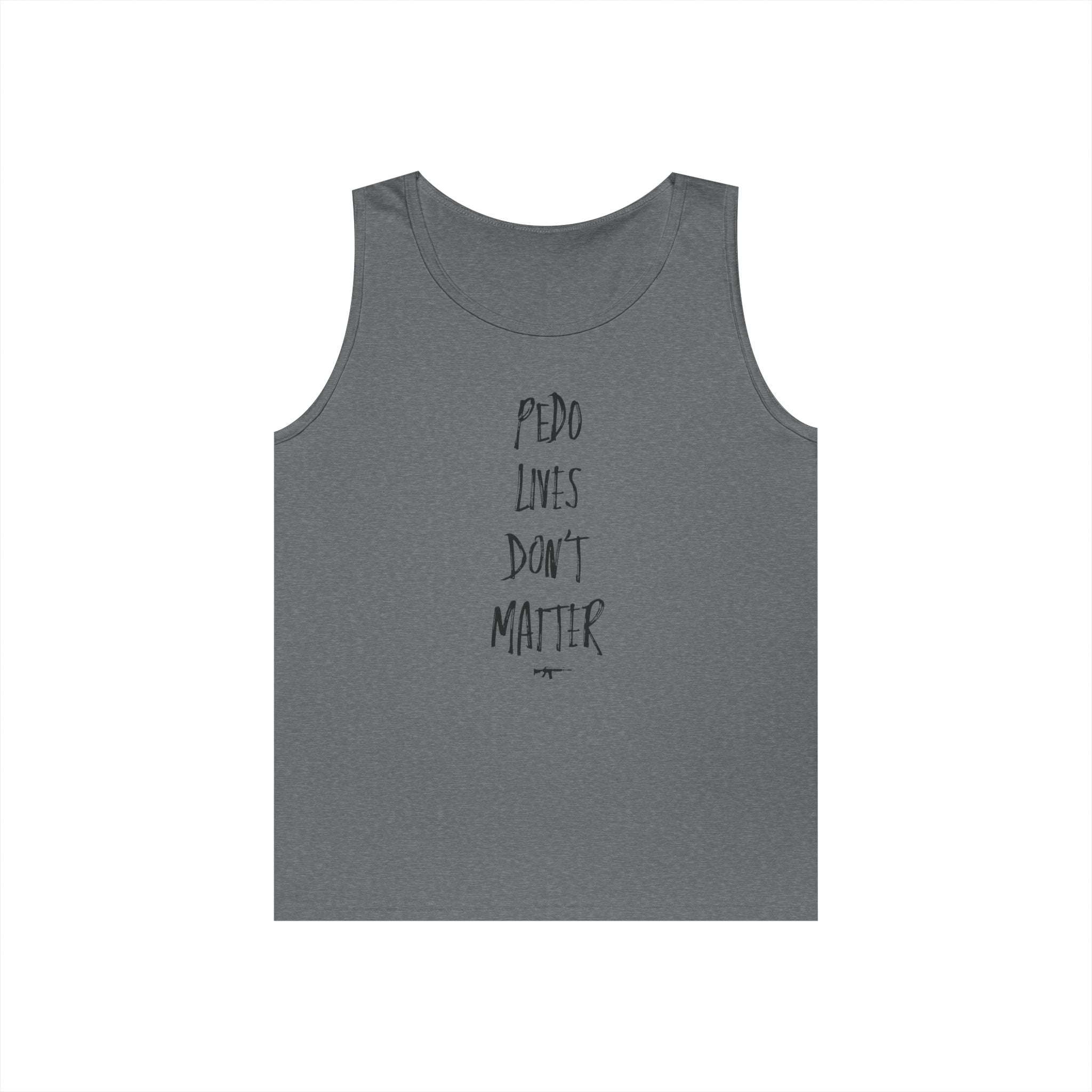 "PDF FILE LIVES DON'T MATTER" #0002 Marker Design Style Tank Top