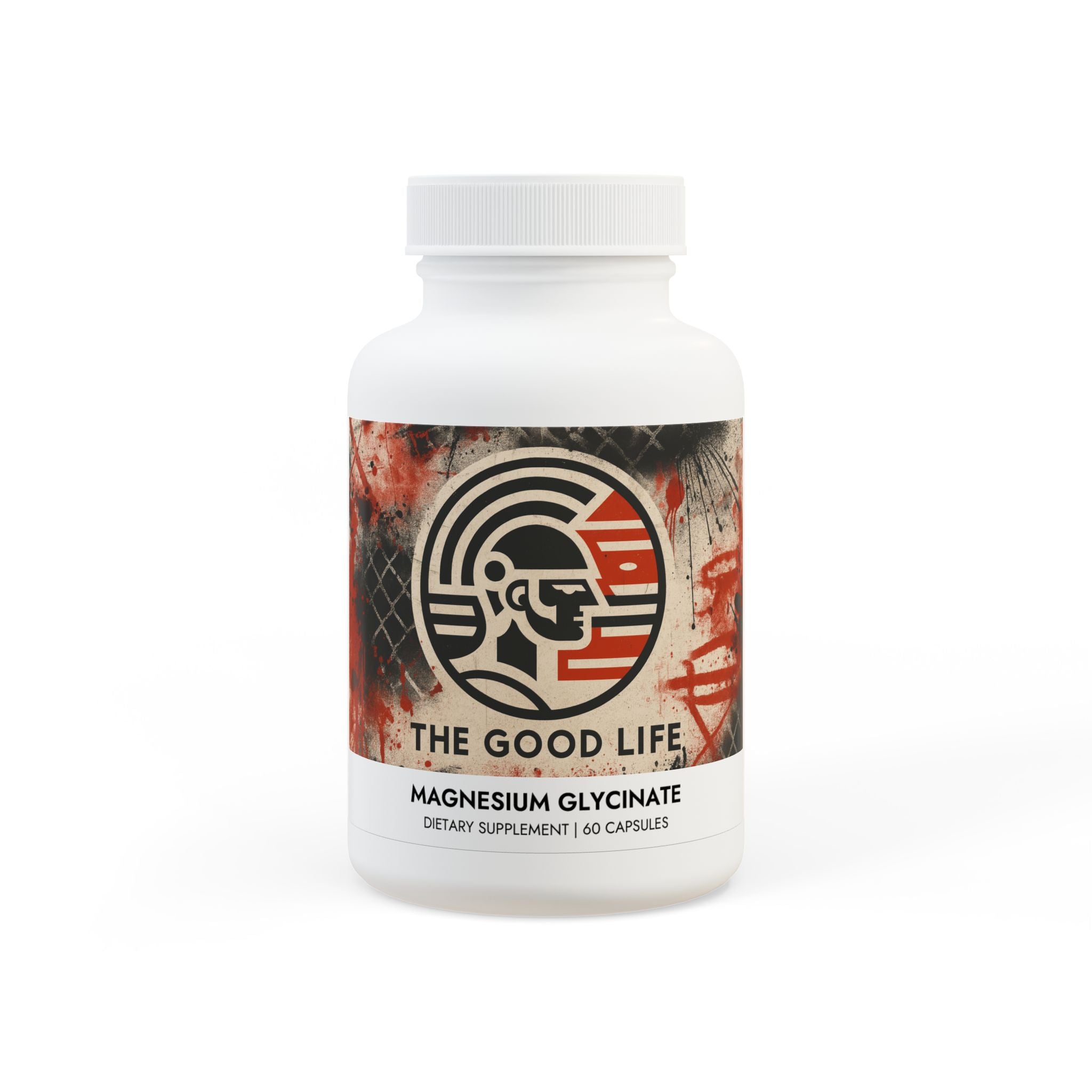 Magnesium Glycinate (High Absorption Rice Flour) Supplement (60 Capsules)