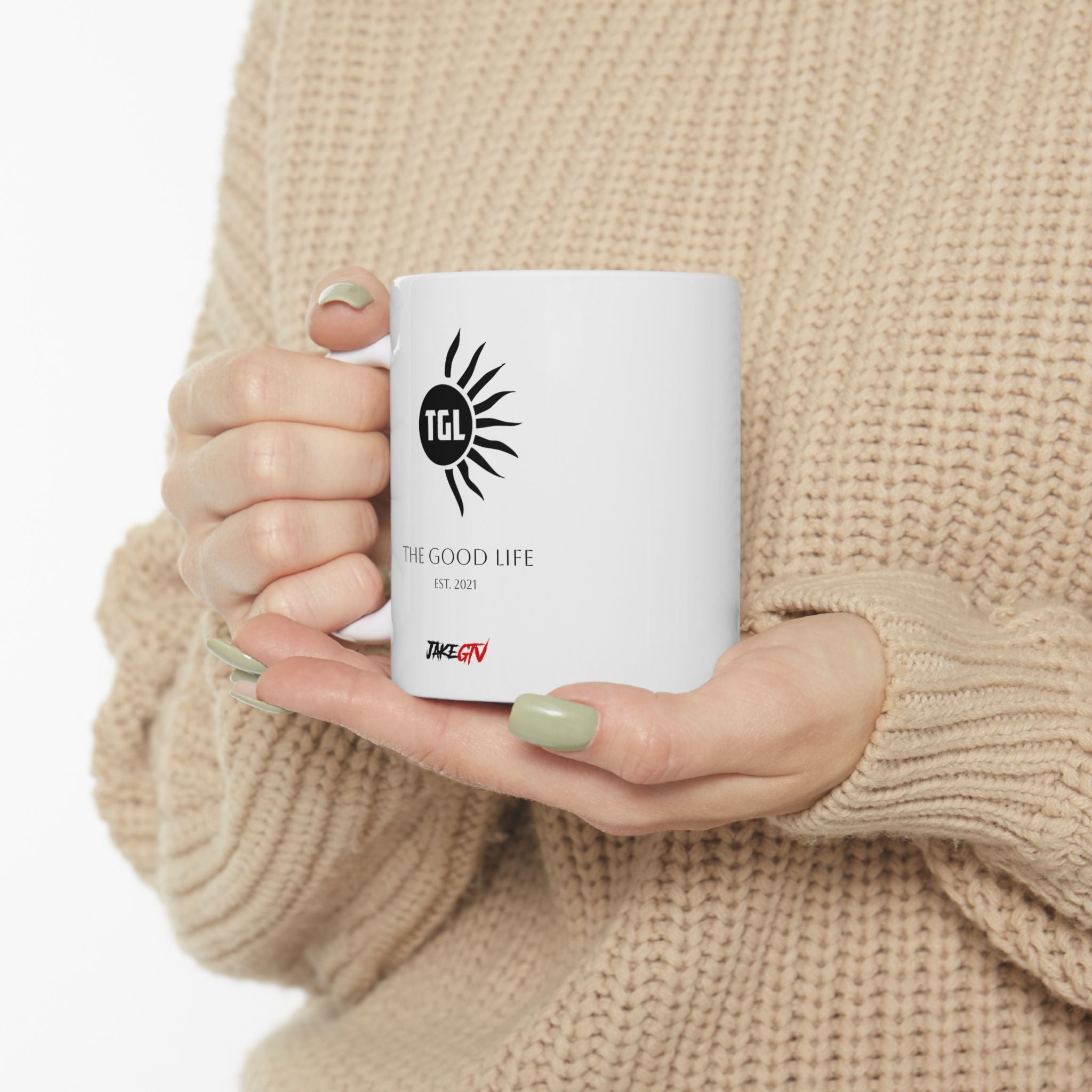 #0002 Noticer Mug - "Be A Good Goy Or Else" Humping Wall Ceramic Coffee Cup (11oz, 15oz)