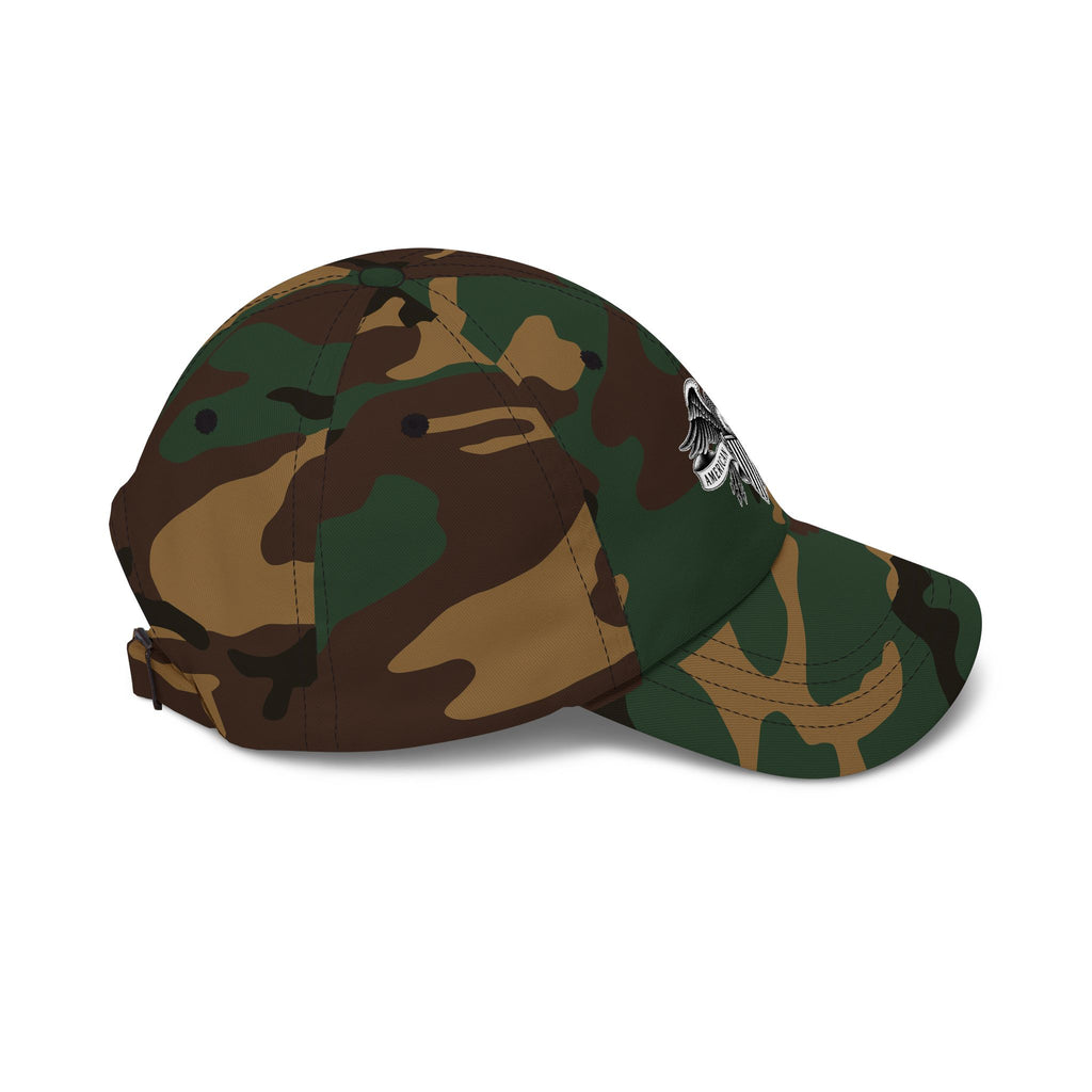 American Eagle Shield Embroidered Dad Cap