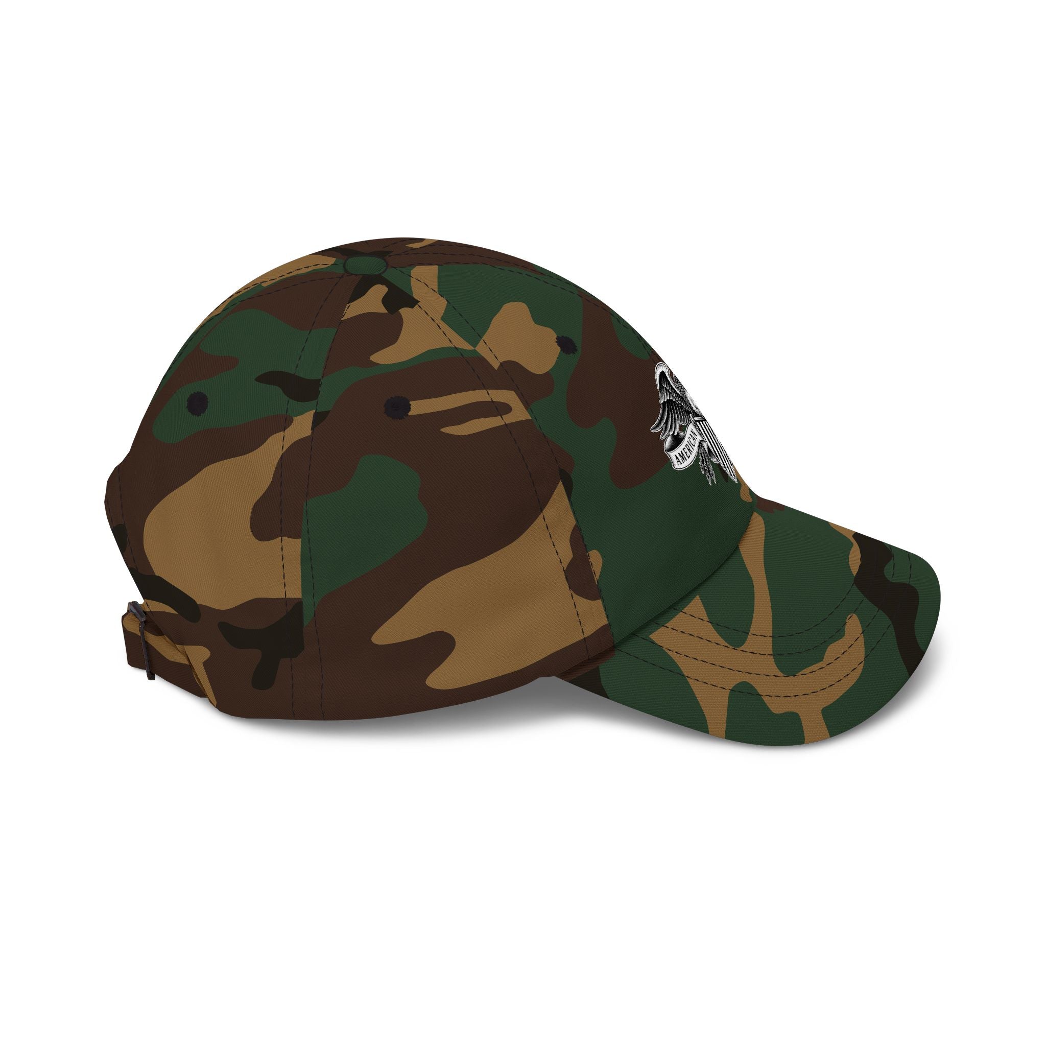 American Eagle Shield Embroidered Dad Cap