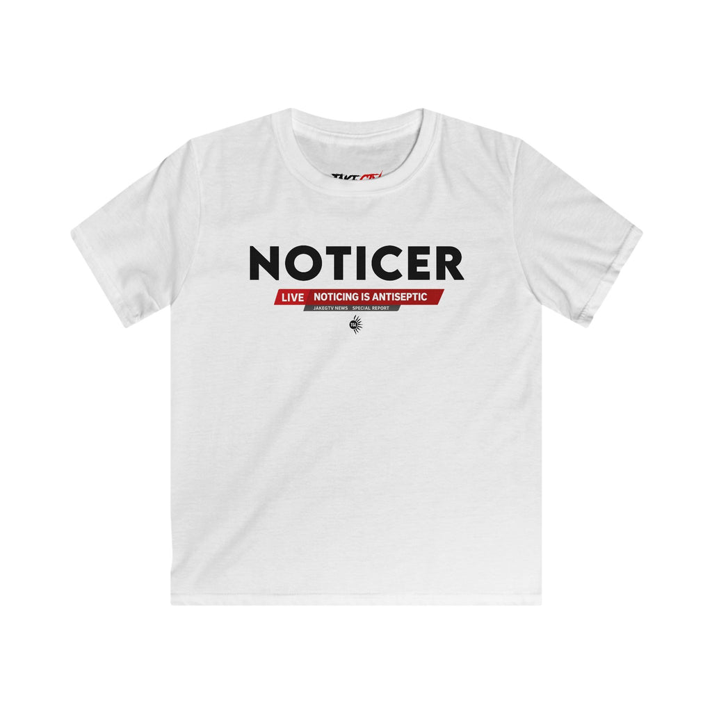JAKEGTV Official - Kids Noticer Tee