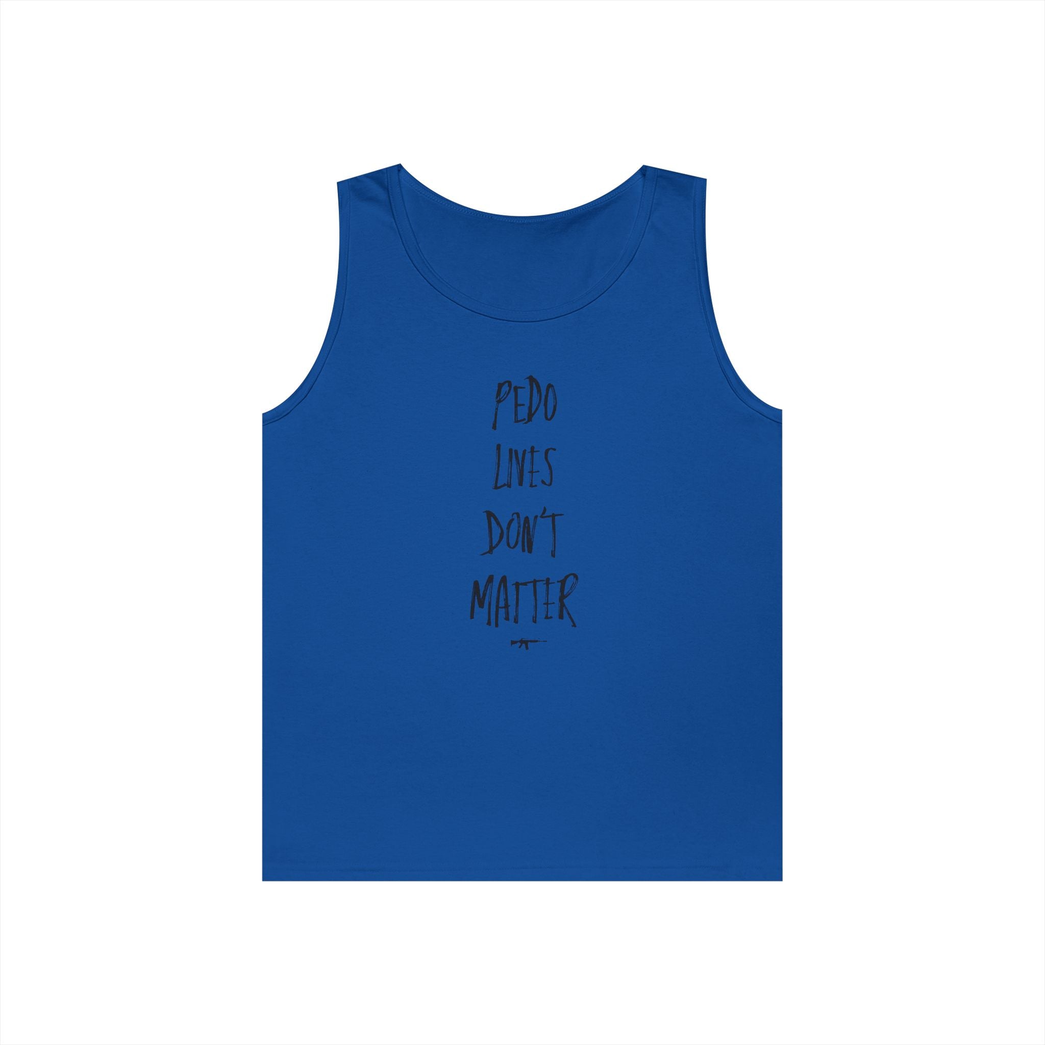 "PDF FILE LIVES DON'T MATTER" #0002 Marker Design Style Tank Top
