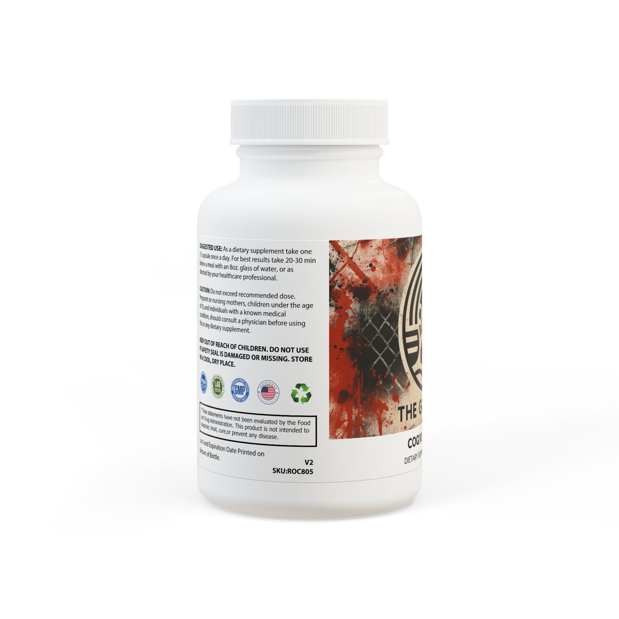 CoQ10 (Ubiquinone) Dementia Prevention (30 Capsules) *Statin Support*