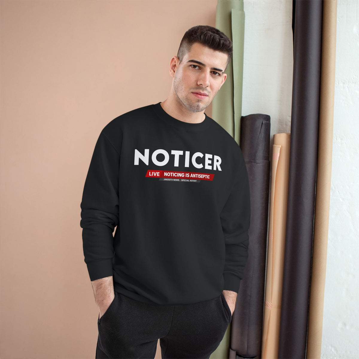 LIVE Noticing Is Antiseptic - Noticer Sweatshirt