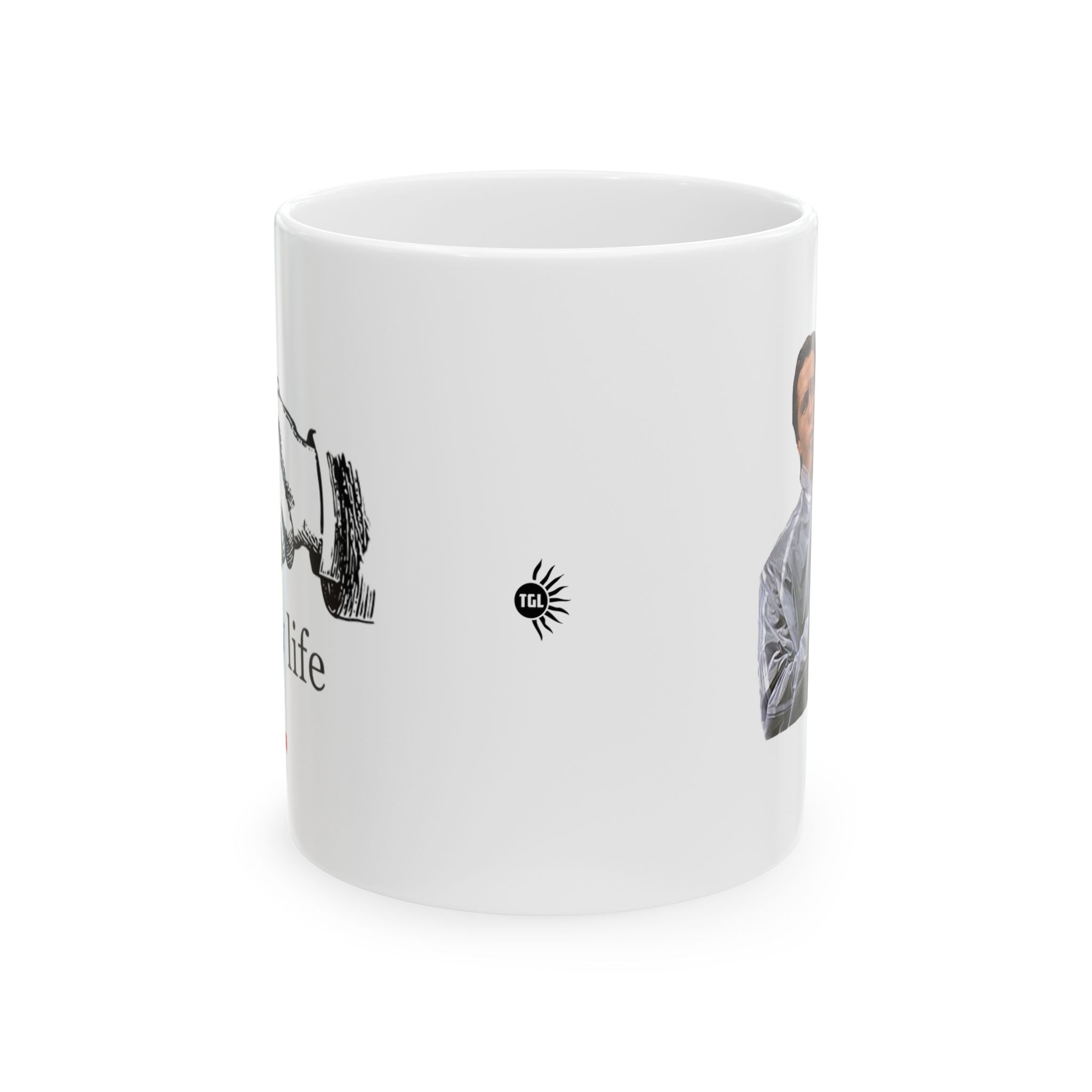 #0001 Noticer Mug - "Early Life" WikiPedia Ceramic Coffee Cup (11oz, 15oz)