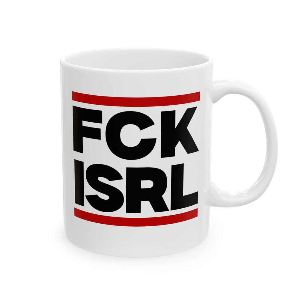 #0003 Noticer Mug - "Noticer" FCK ISRL Ceramic Coffee Cup (11oz, 15oz)