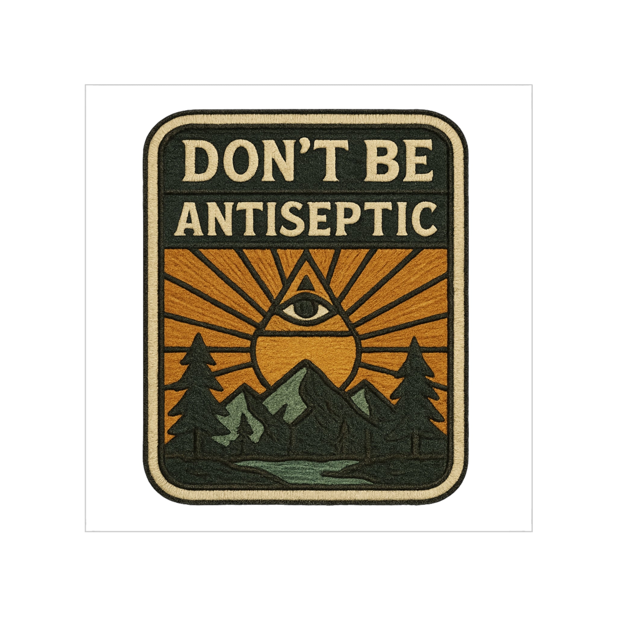 Antiseptic Patch Sticker #002 | Perfect for Vans, Laptops, Water Bottles, Unique Gifts, Eco-Friendly Decor