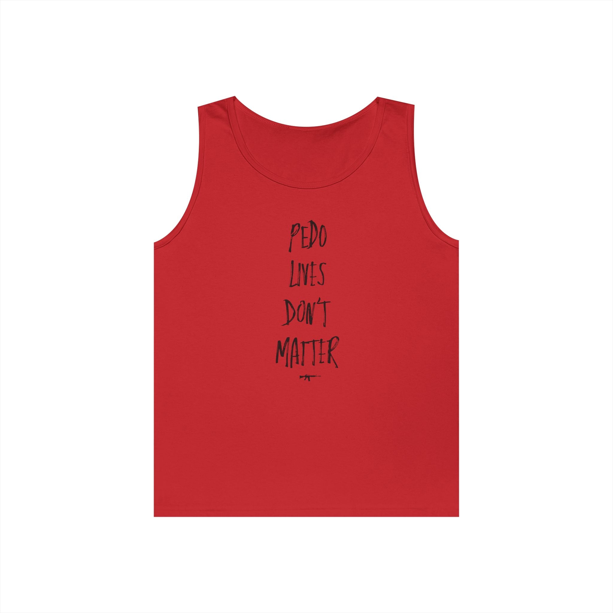 "PDF FILE LIVES DON'T MATTER" #0002 Marker Design Style Tank Top