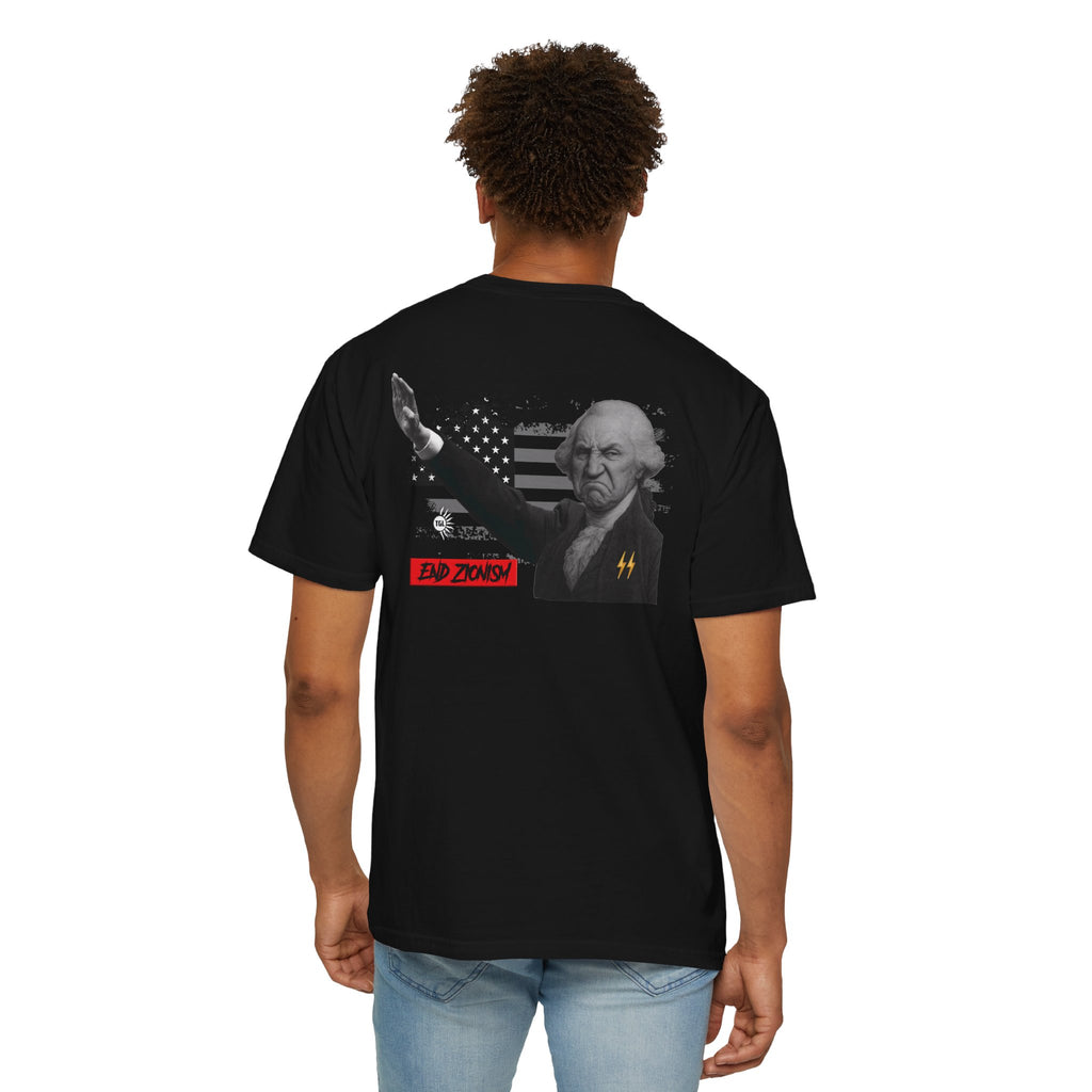 Antiseptic #004 - "George Washington Roman Salute" Shirt Unisex T-shirt - Truth Seeker Tee