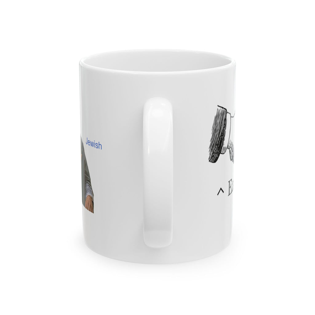 #0001 Noticer Mug - "Early Life" WikiPedia Ceramic Coffee Cup (11oz, 15oz)