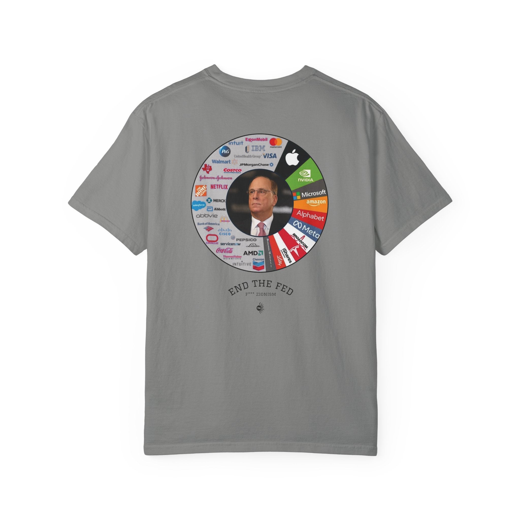 BlackRock "You're Not Chosen" [Company Ties, Mocking Larry Fink CEO, F*** Zionism] - "The Good Life" Shirt Unisex T-shirt - Noticer Tee