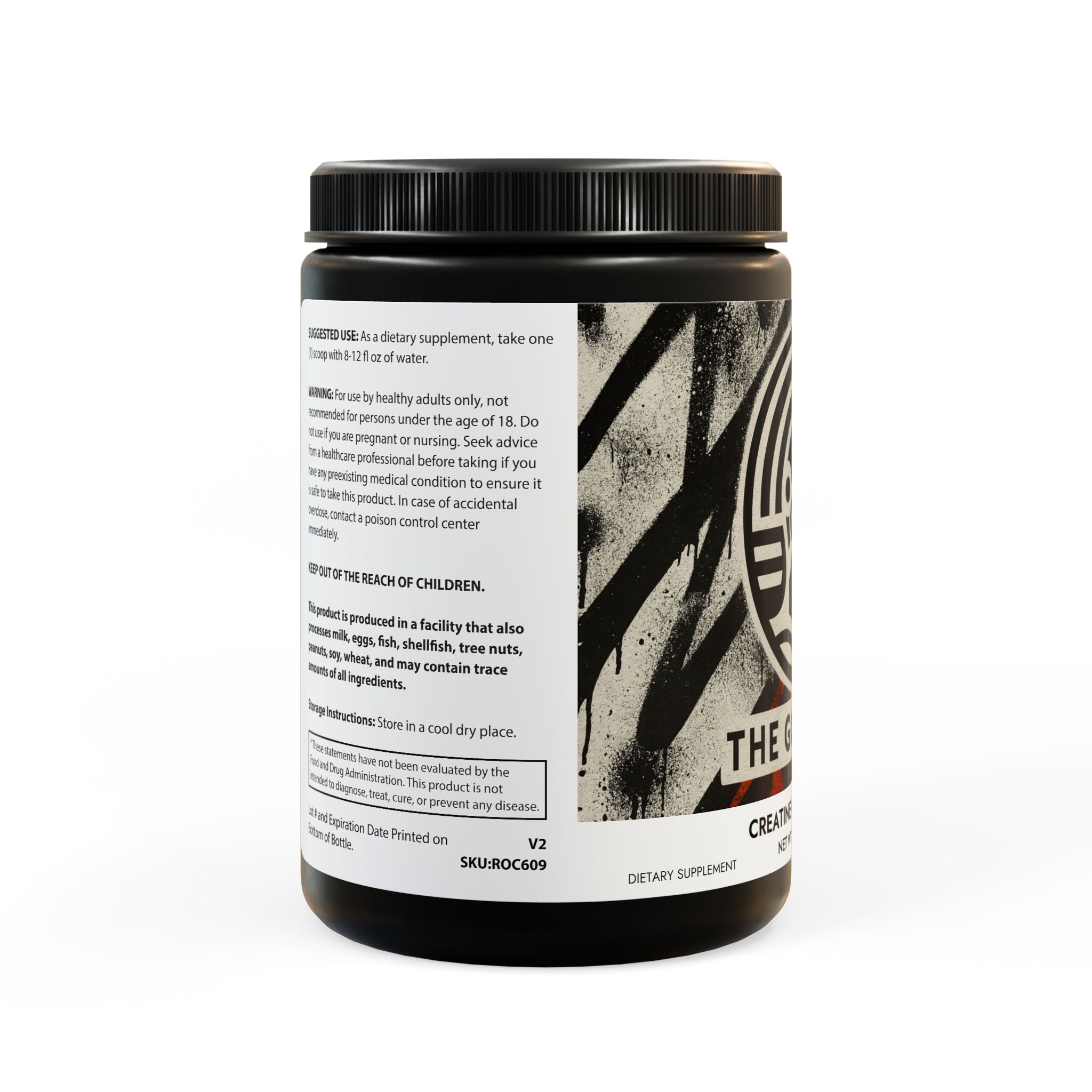 Creatine Monohydrate Supplement (300g, 10.58oz) *FAST-ABSORPTION MICRONIZED*