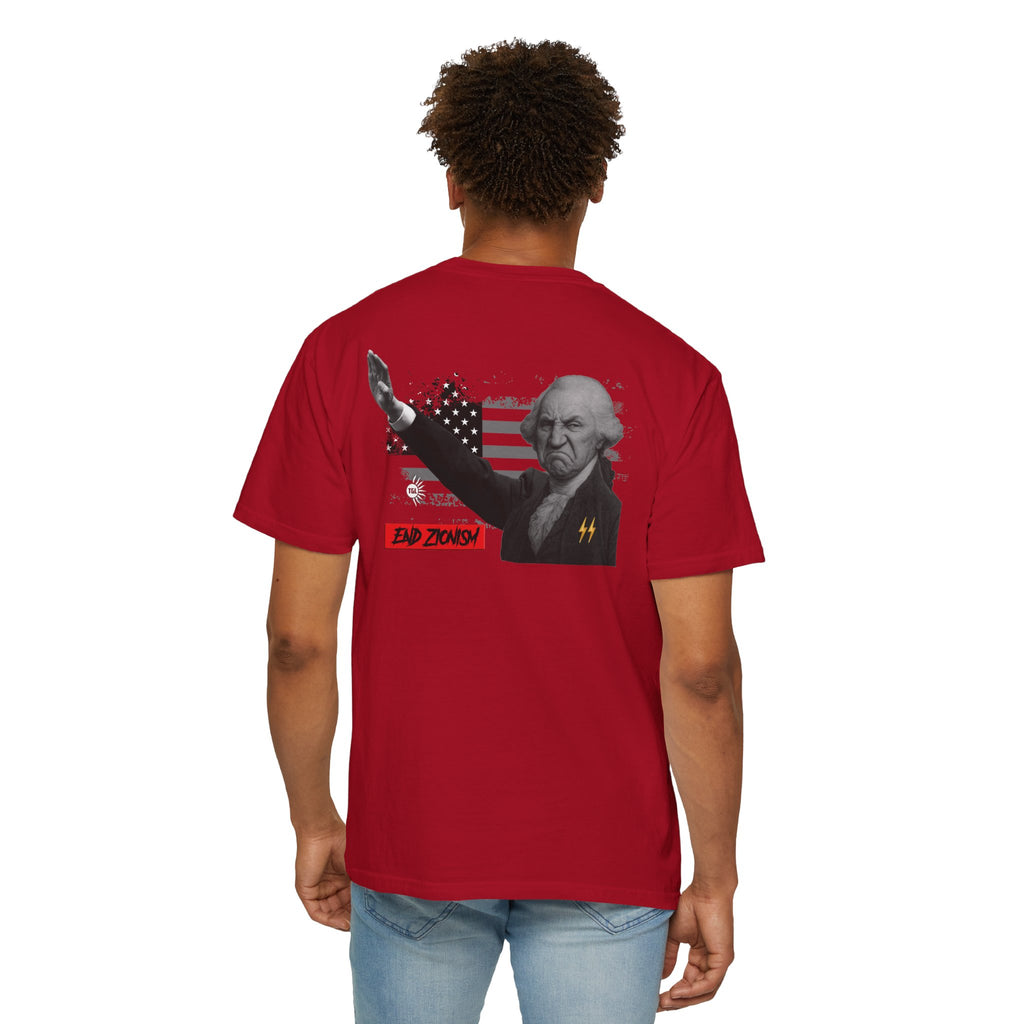 Antiseptic #004 - "George Washington Roman Salute" Shirt Unisex T-shirt - Truth Seeker Tee