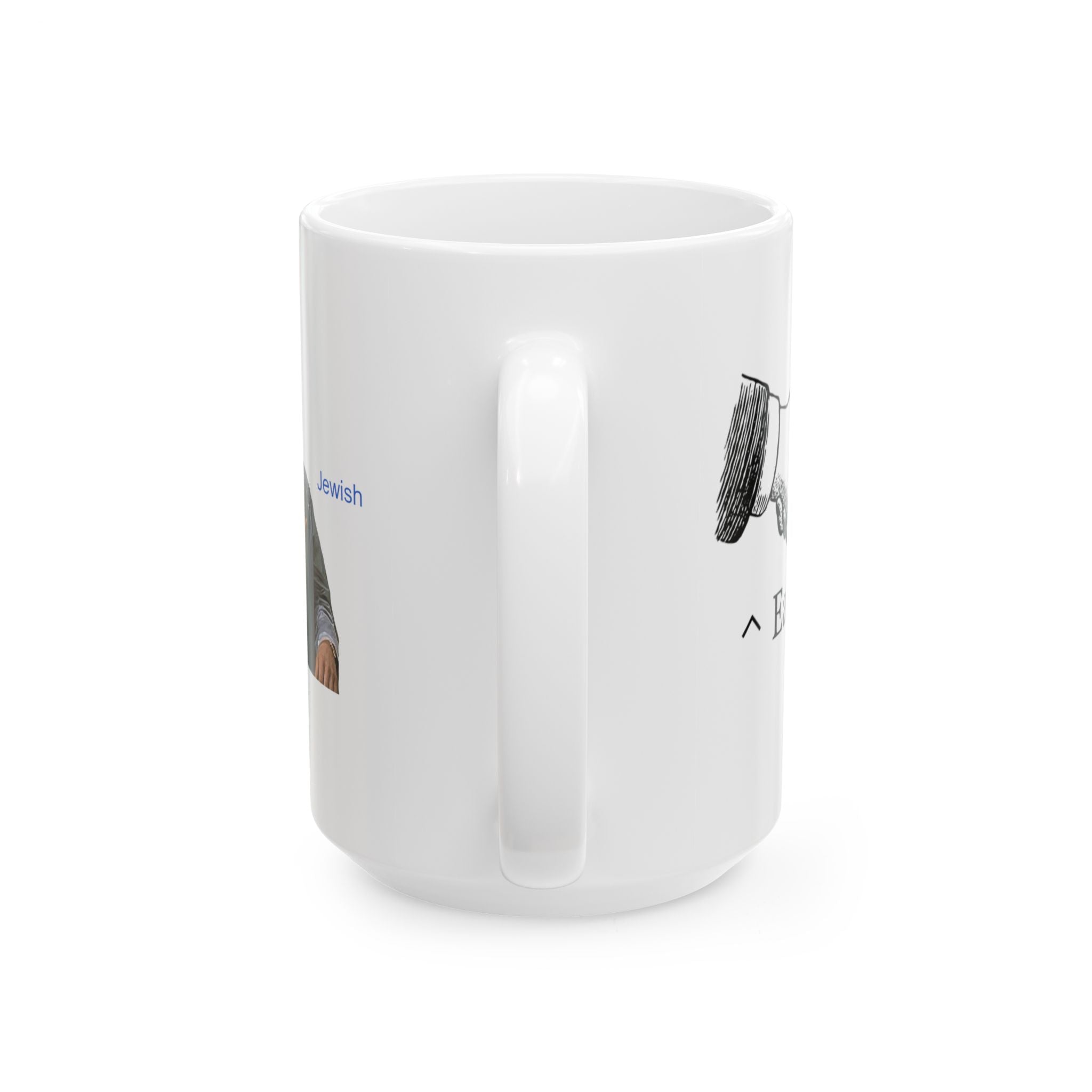 #0001 Noticer Mug - "Early Life" WikiPedia Ceramic Coffee Cup (11oz, 15oz)