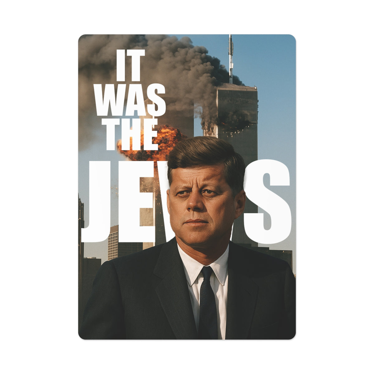 It Was The Jews - Poker Cards
