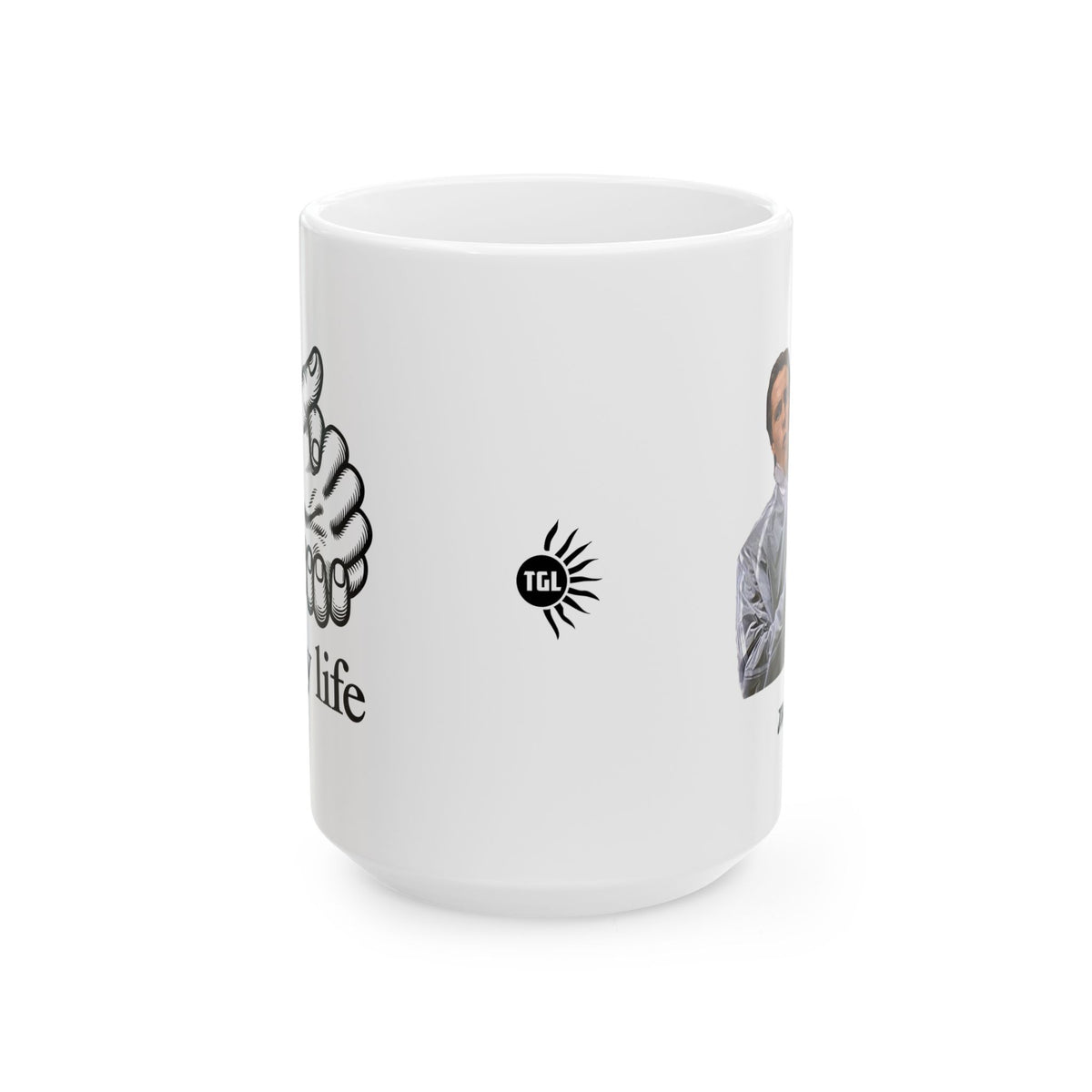 "Early Life" WikiPedia - Noticer Mug - (11oz, 15oz)