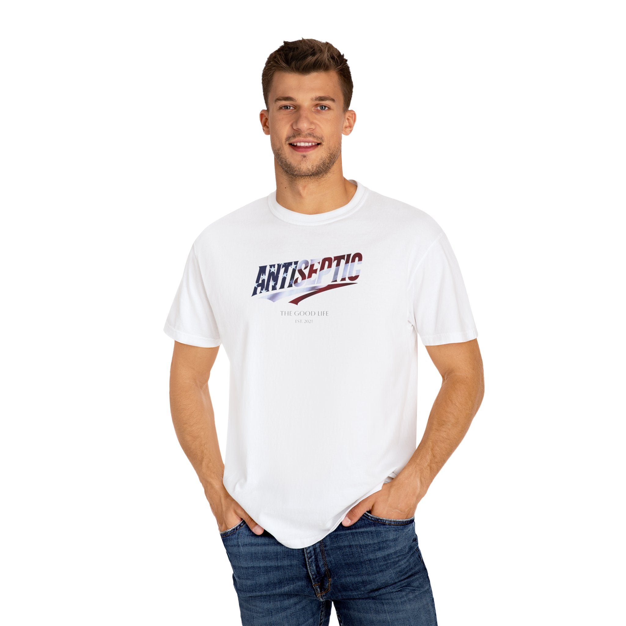 Antiseptic #001 - "The Good Life" Shirt Unisex T-shirt - Noticer Tee