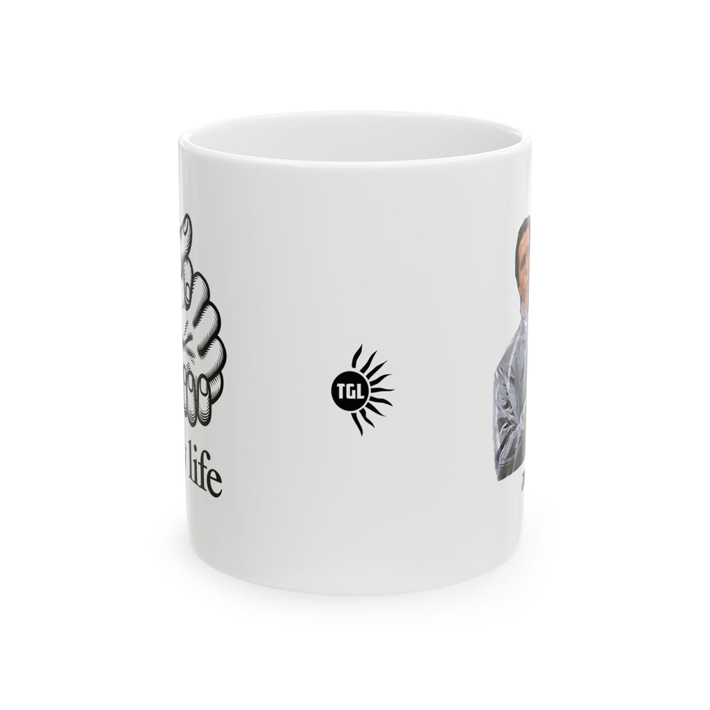 "Early Life" WikiPedia - Noticer Mug - (11oz, 15oz)