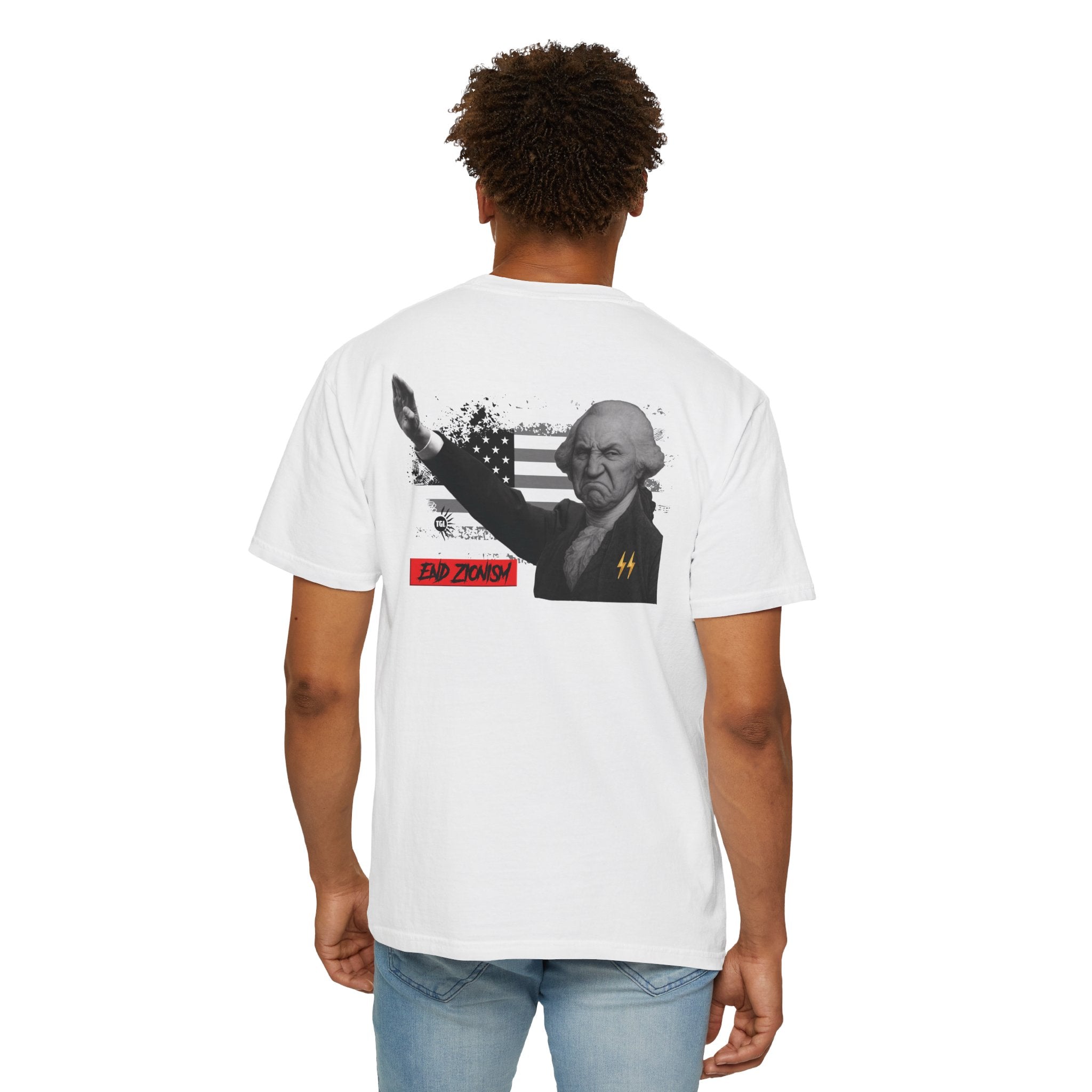 Antiseptic #004 - "George Washington Roman Salute" Shirt Unisex T-shirt - Truth Seeker Tee