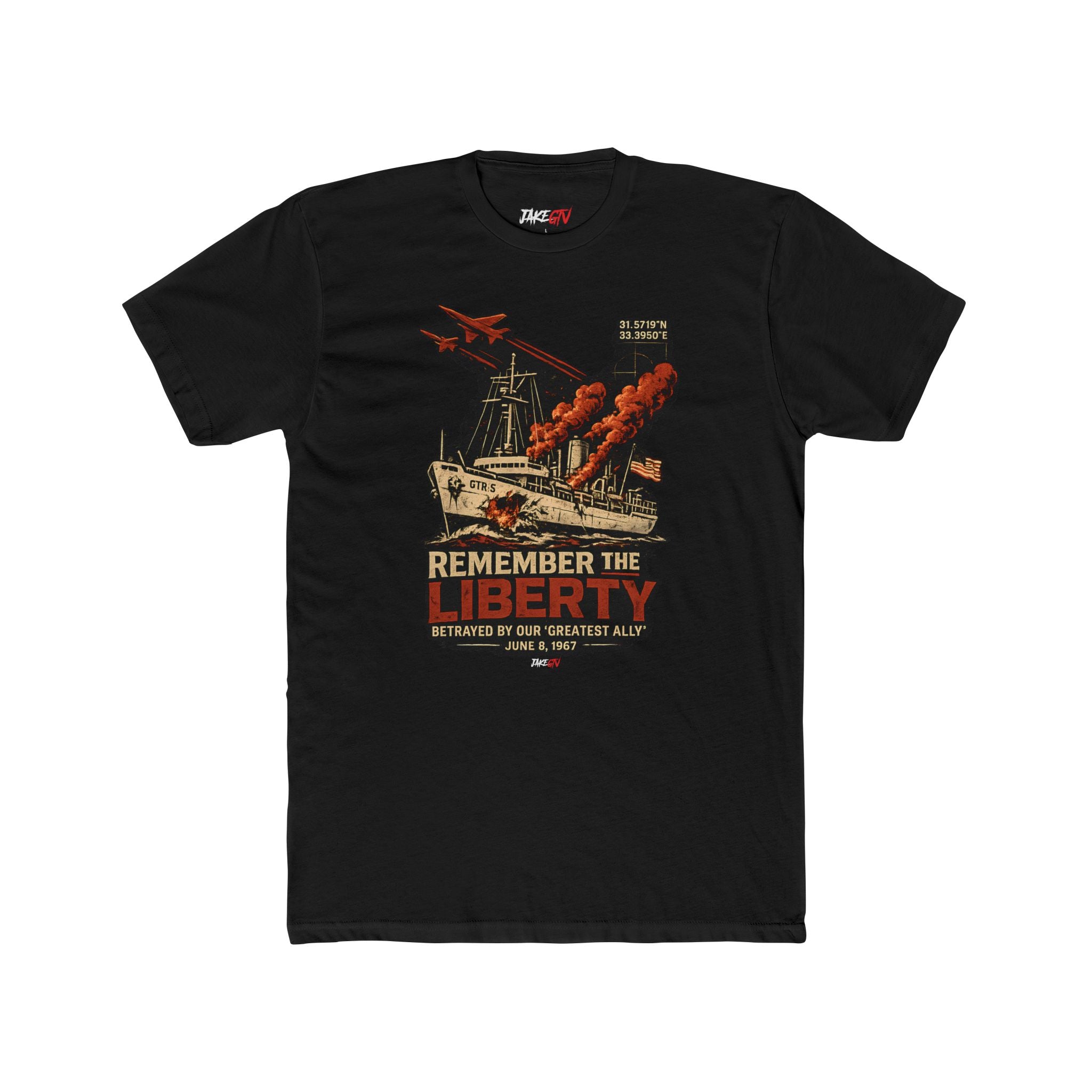 Remember the USS Liberty Fight Back Tee