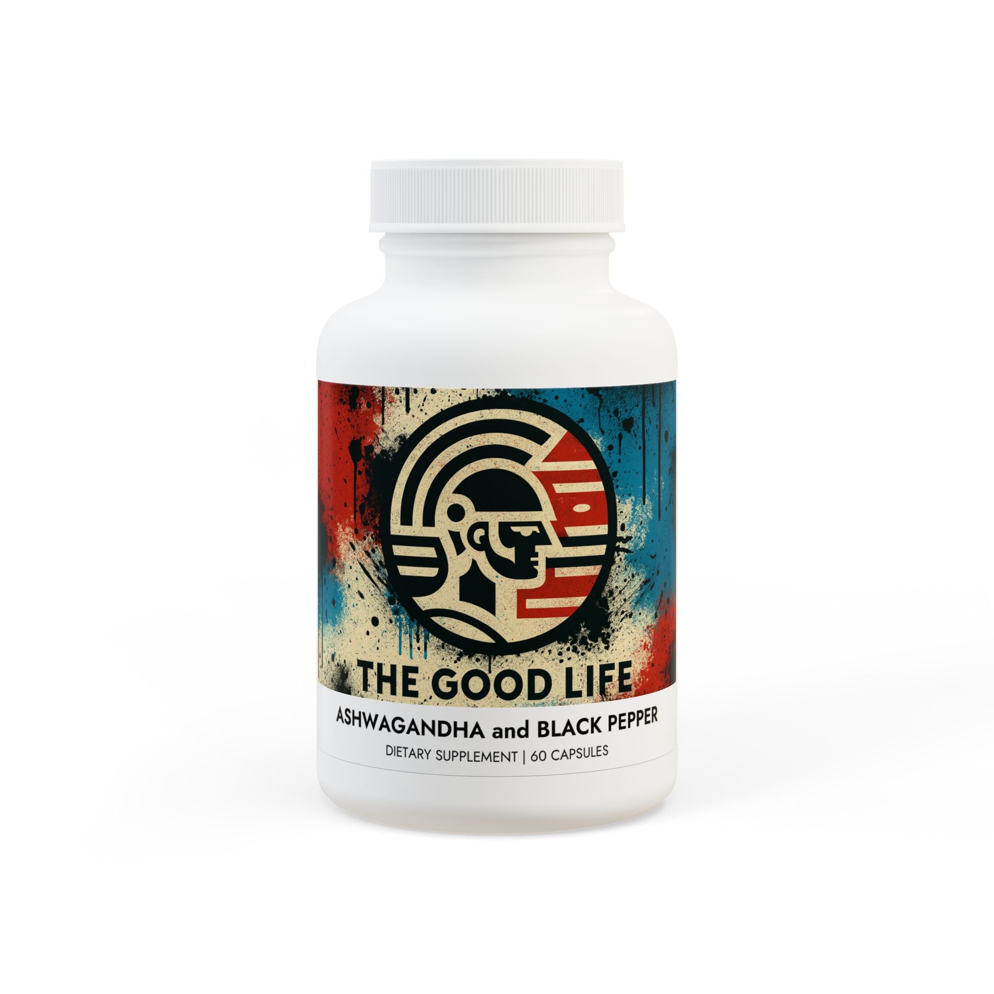 Ashwagandha and Black Pepper Supplement (60 capsules)