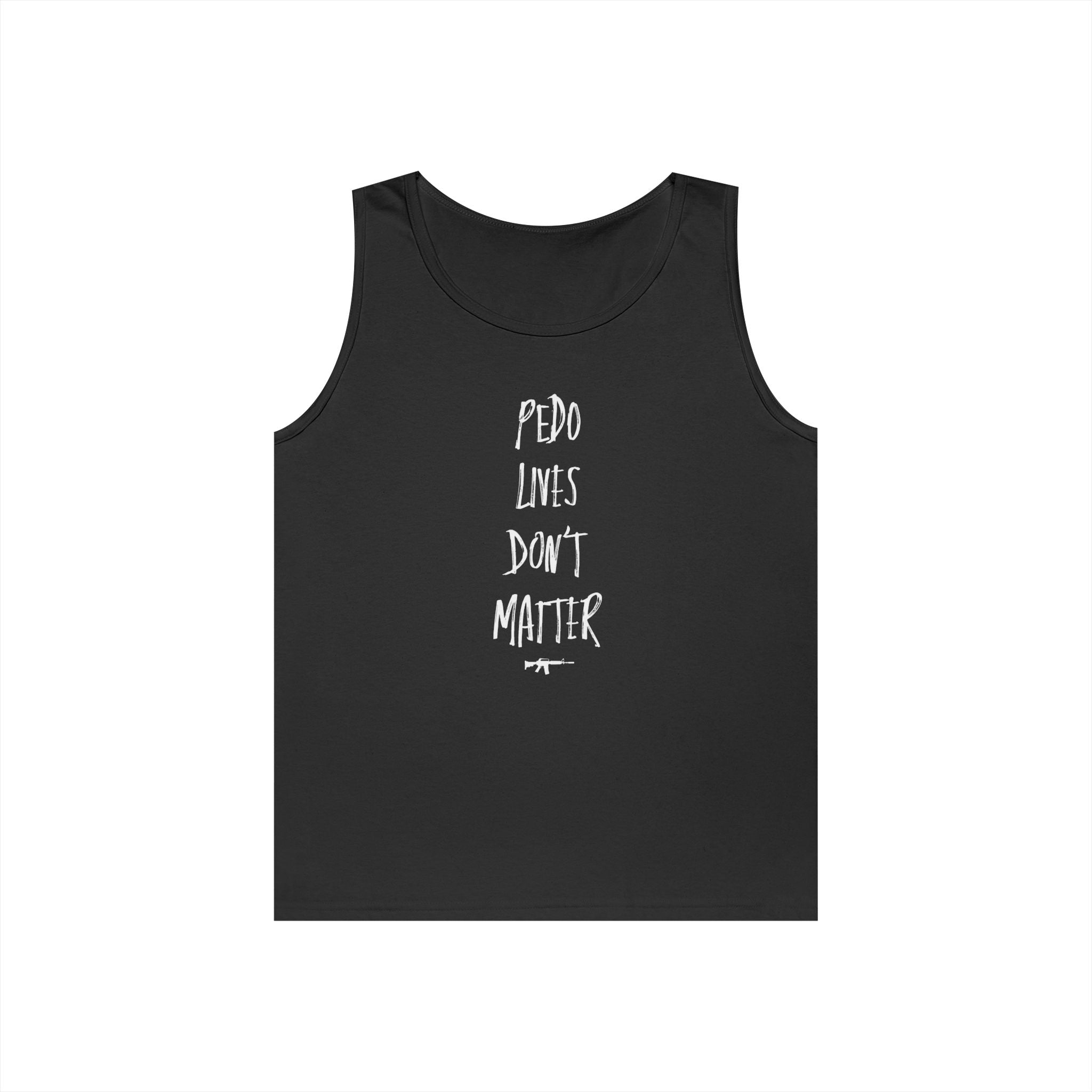"PDF FILE LIVES DON'T MATTER" #0002 Marker Design Style Tank Top