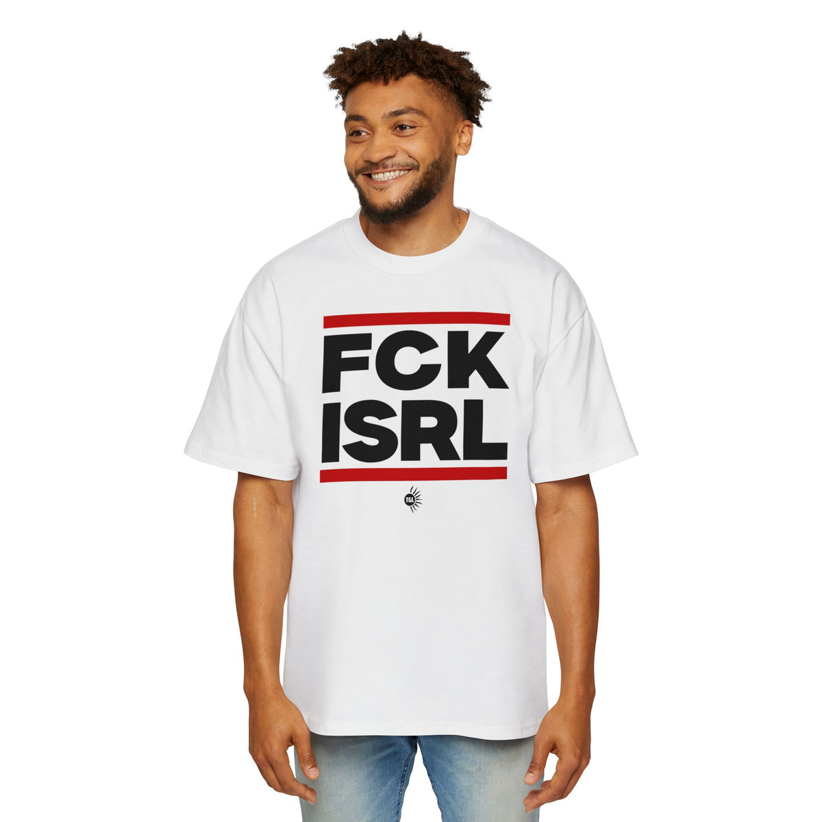 FCK ISRL - Noticer Tee [Oversized, Thick]