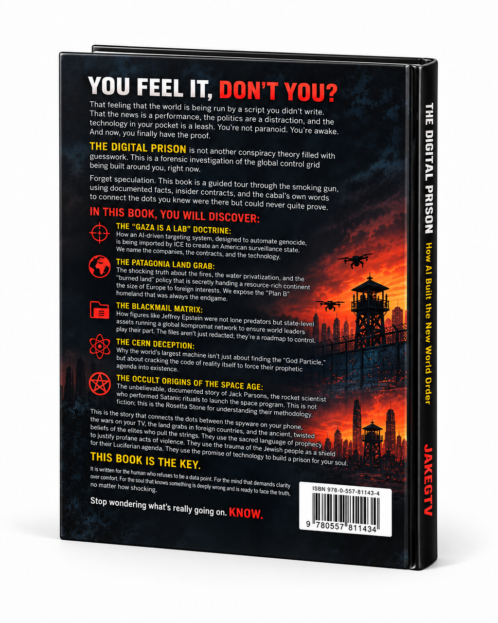The Digital Prison: How AI Built the New World Order (Hardcover)