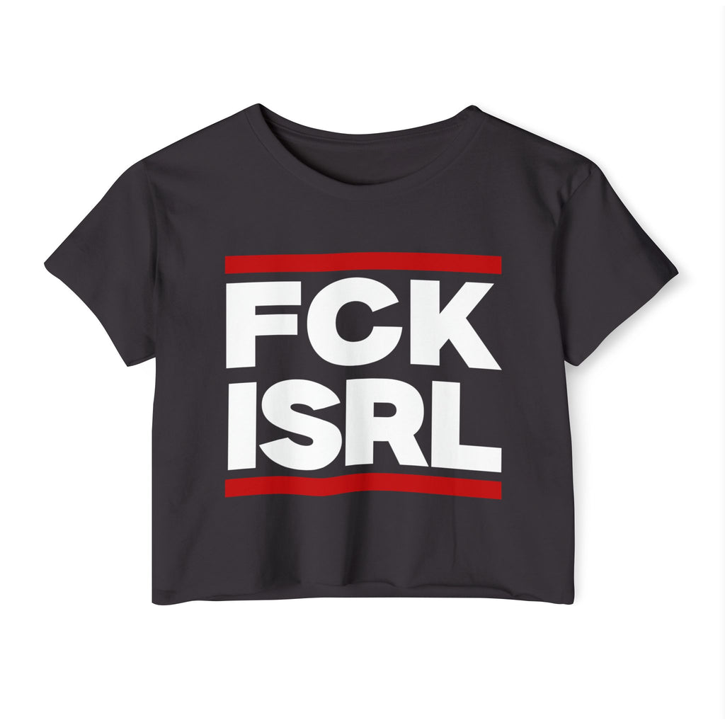 FCK ISRL - Women's Noticer Crop Top Tee