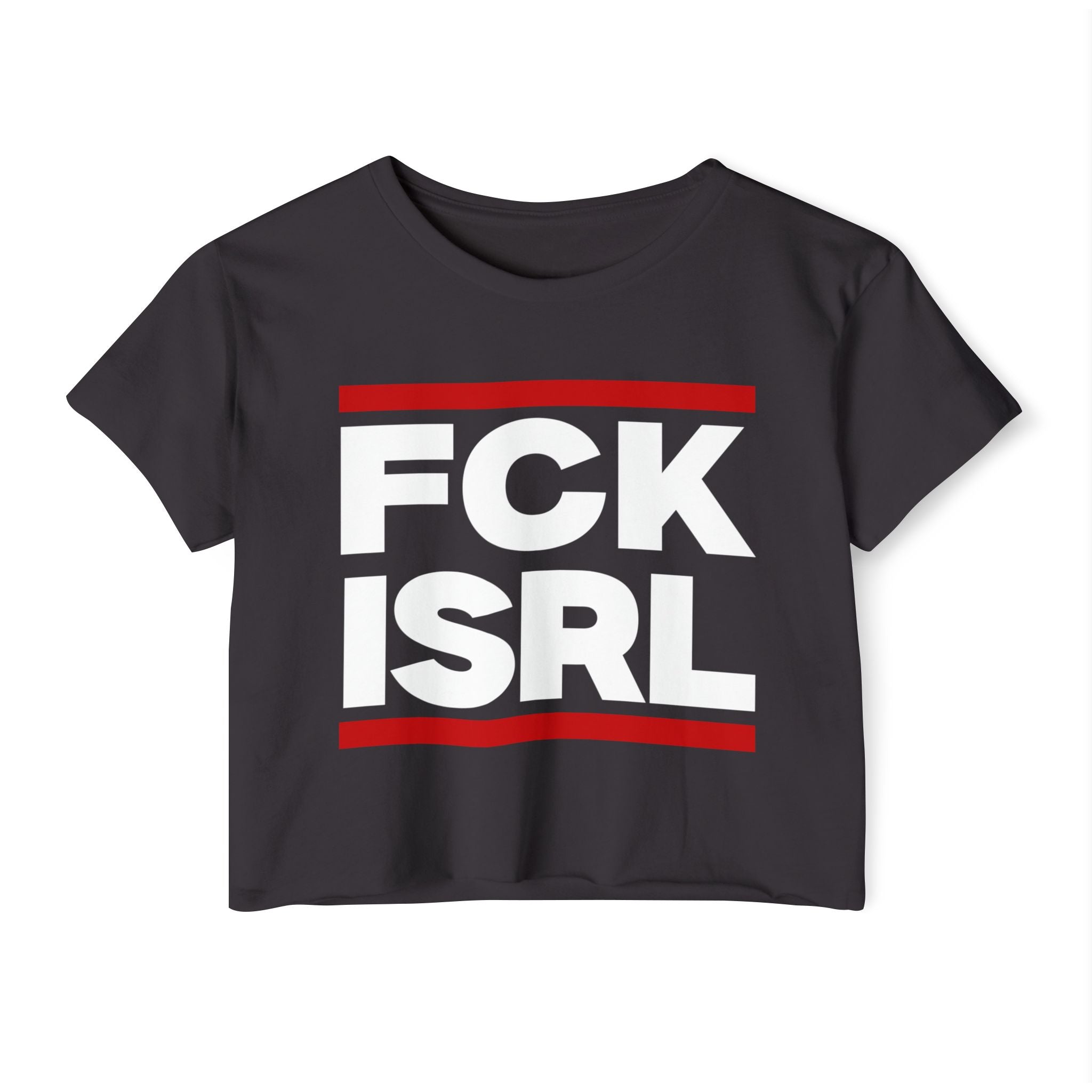 FCK ISRL - Women's Noticer Crop Top Tee