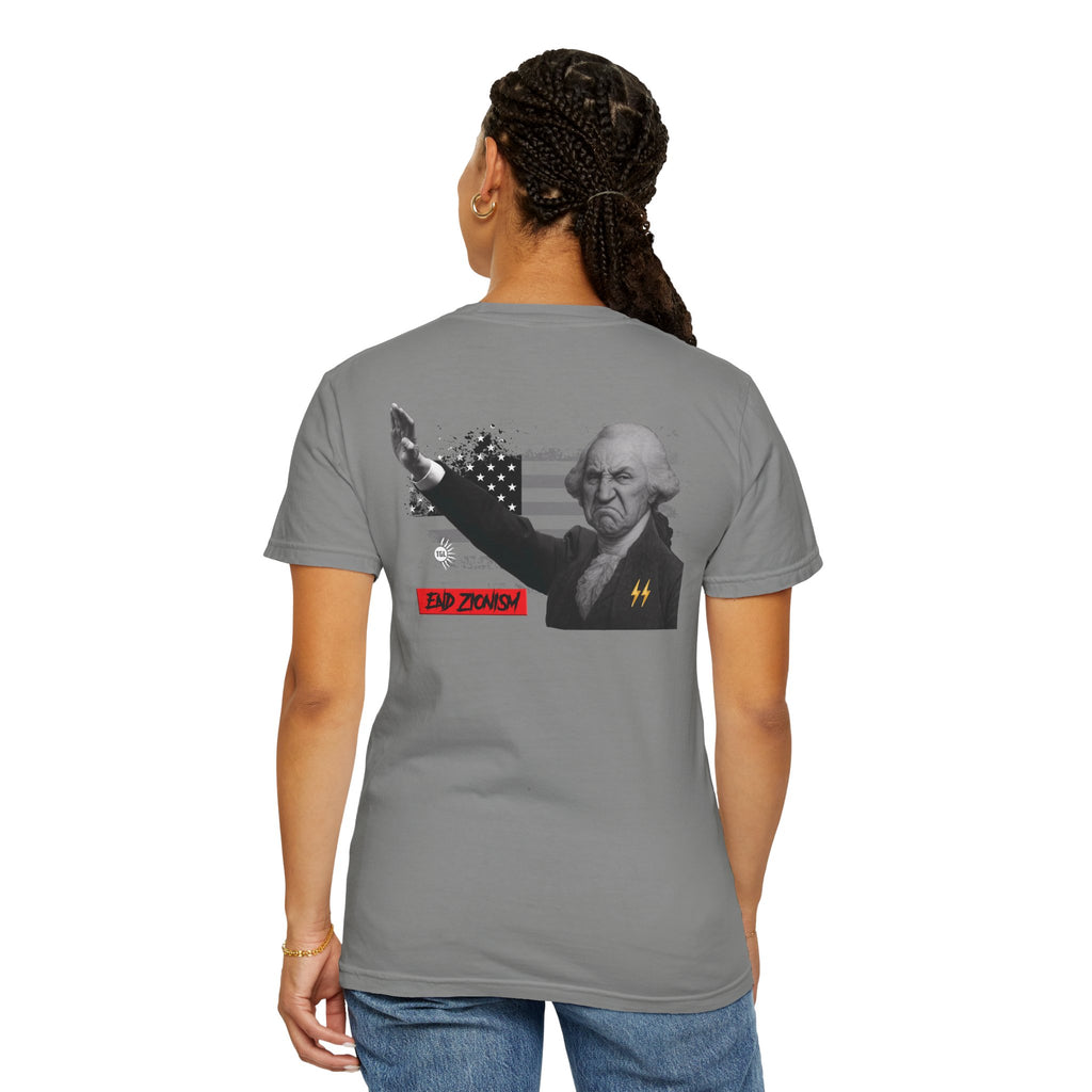 Antiseptic #004 - "George Washington Roman Salute" Shirt Unisex T-shirt - Truth Seeker Tee
