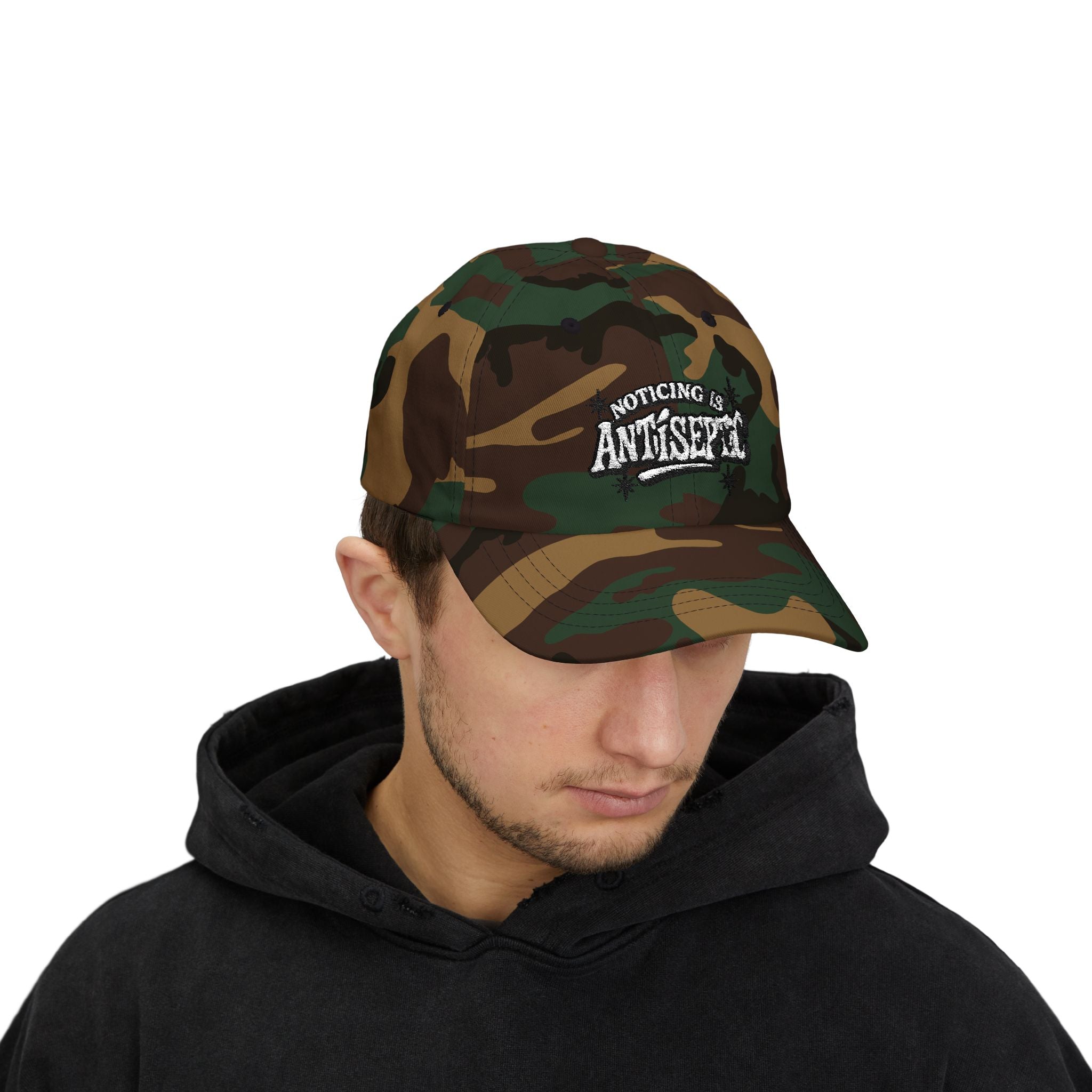 'Noticing is Antiseptic' #001 Classic Dad Cap Unisex