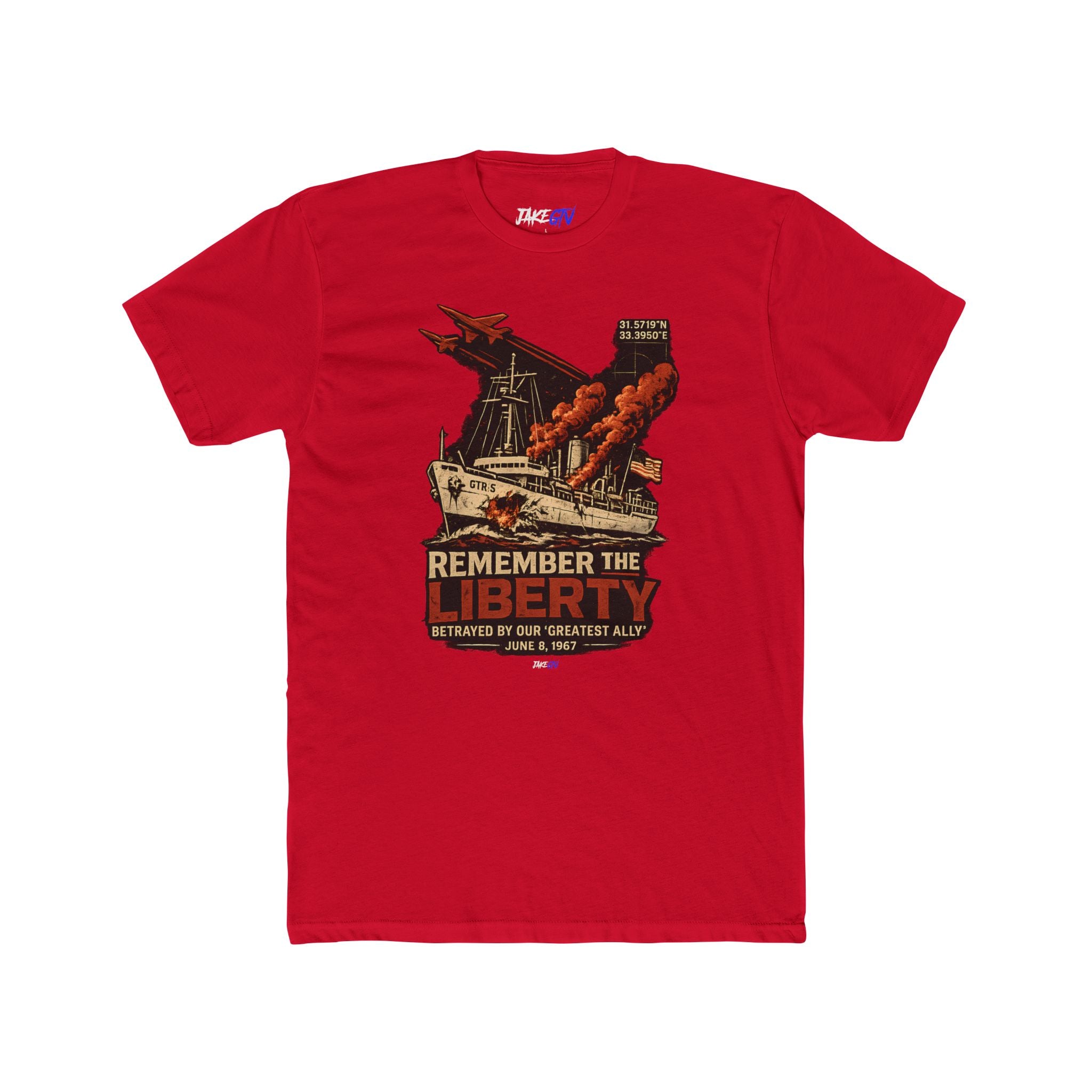 Remember the USS Liberty Fight Back Tee
