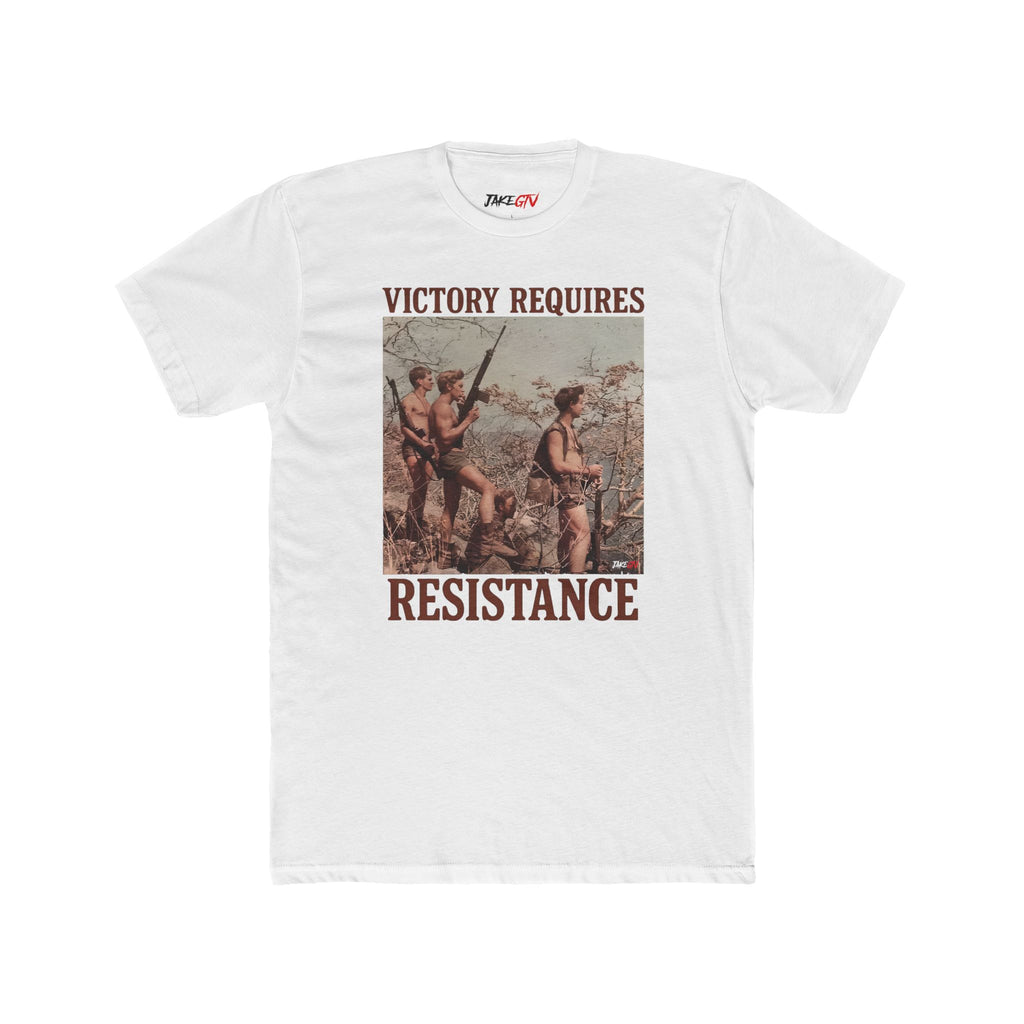 "Victory Requires Resistance" Vintage Fight Back Tee