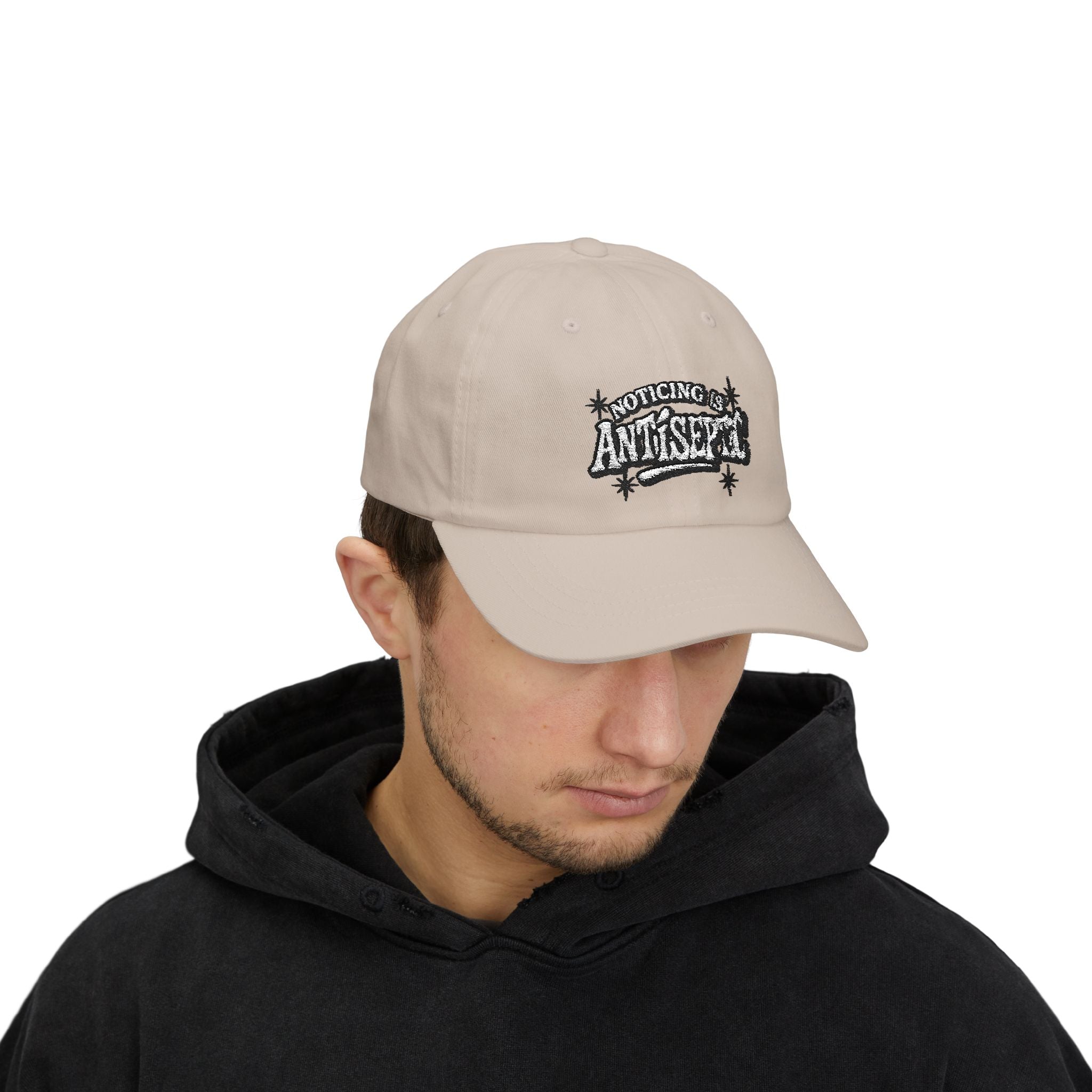 'Noticing is Antiseptic' #001 Classic Dad Cap Unisex