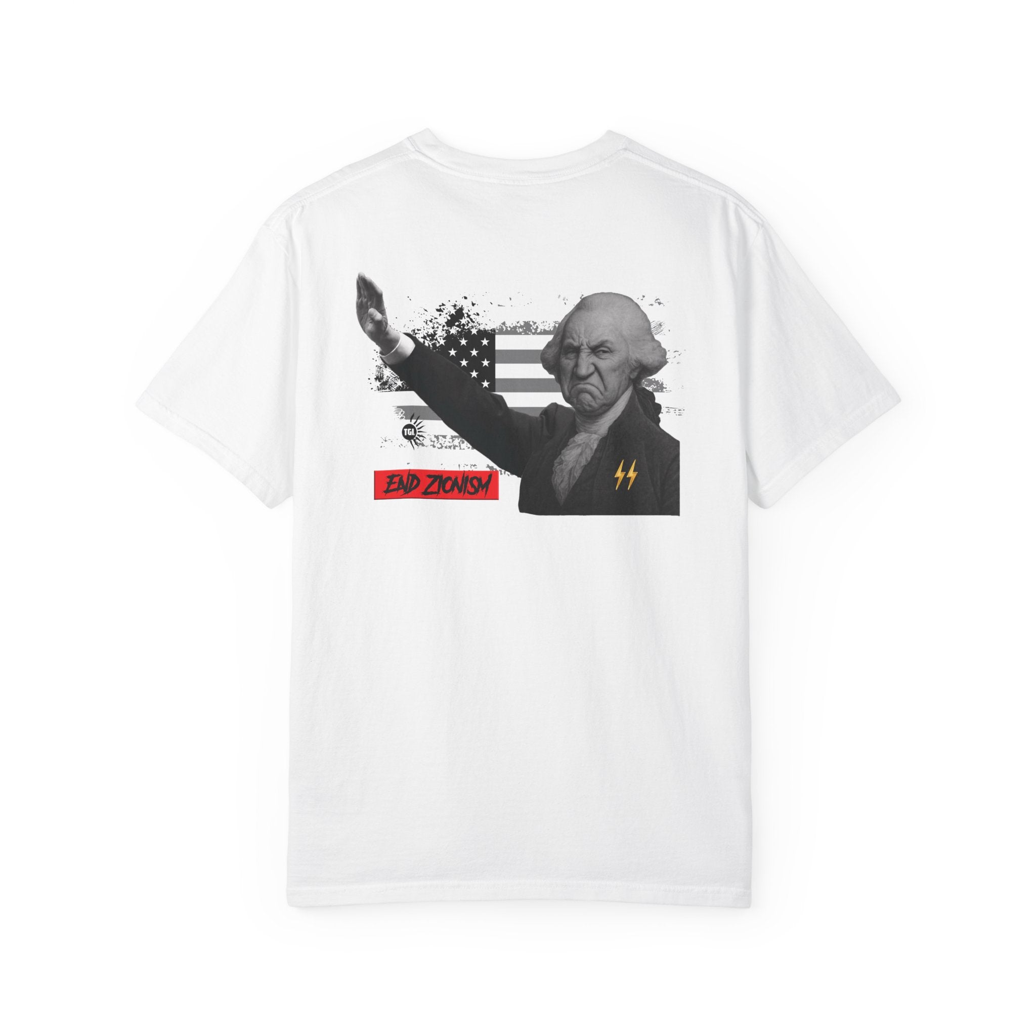 Antiseptic #004 - "George Washington Roman Salute" Shirt Unisex T-shirt - Truth Seeker Tee