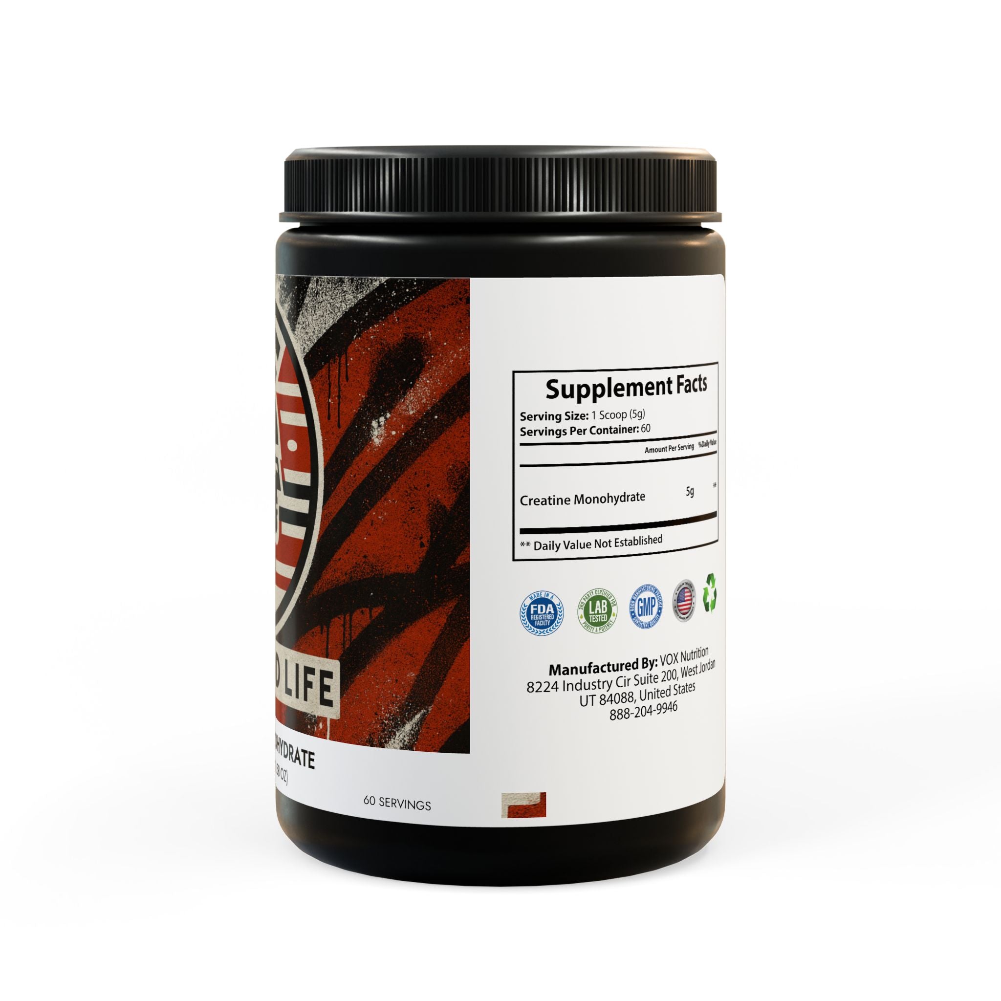 Creatine Monohydrate Supplement (300g, 10.58oz) *FAST-ABSORPTION MICRONIZED*