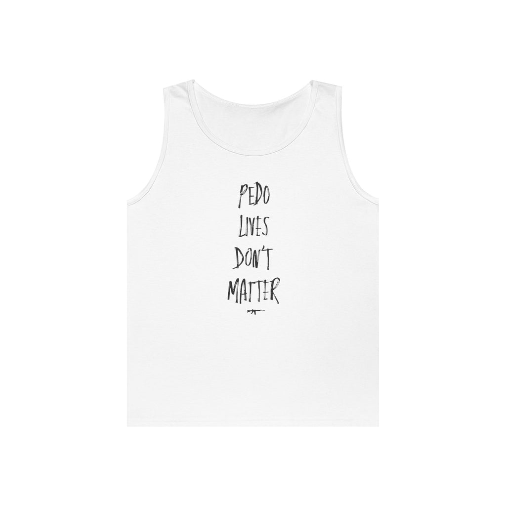 "PDF FILE LIVES DON'T MATTER" #0002 Marker Design Style Tank Top
