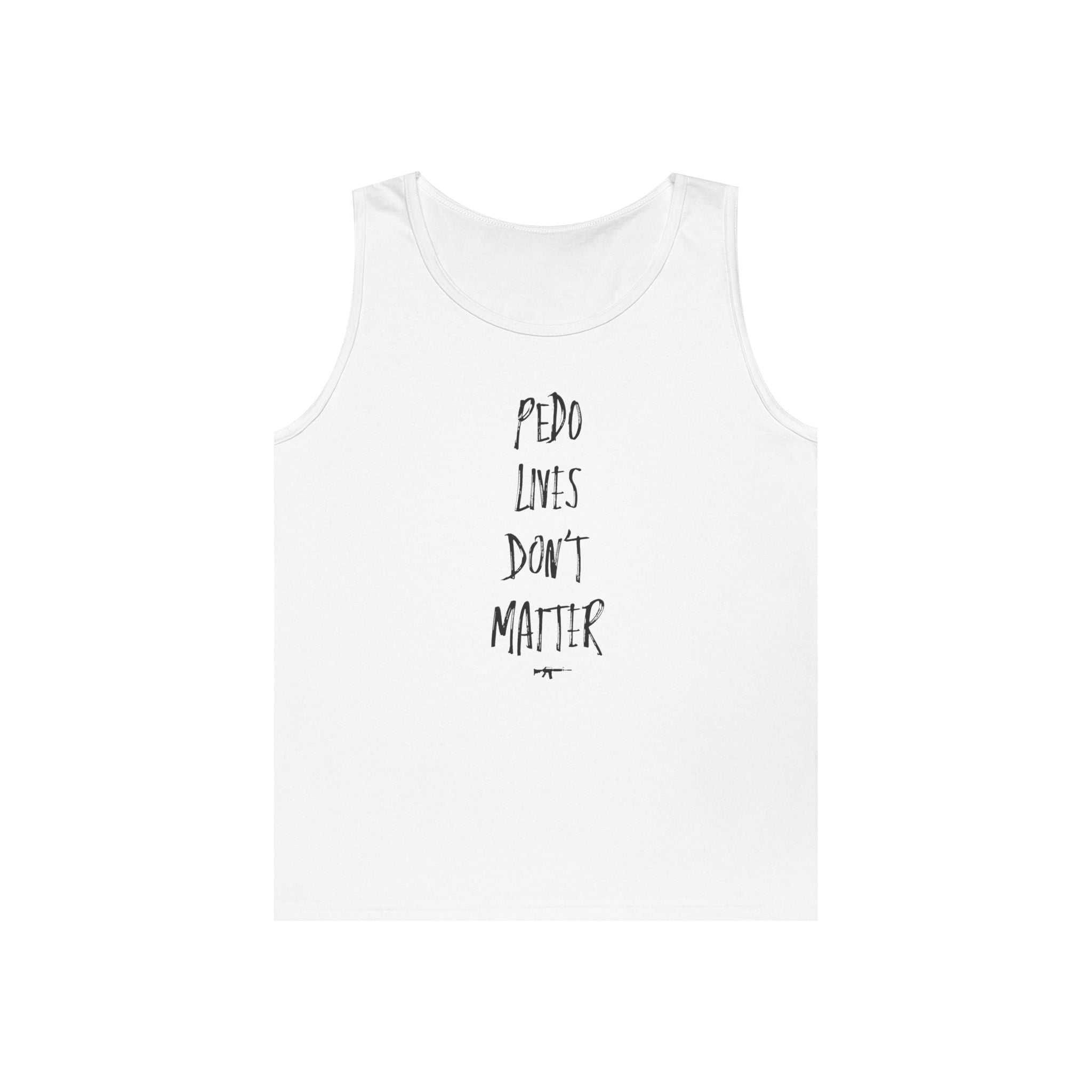 "PDF FILE LIVES DON'T MATTER" #0002 Marker Design Style Tank Top