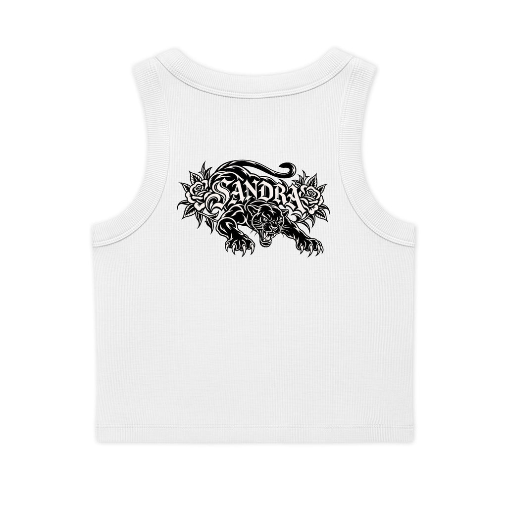 Noticer - Women's Organic Ribbed Cropped Tank