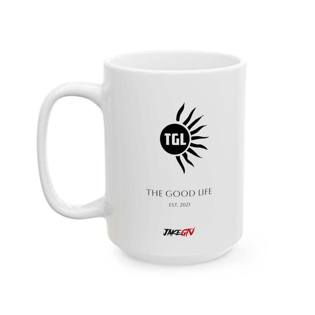 #0002 Noticer Mug - "Be A Good Goy Or Else" Humping Wall Ceramic Coffee Cup (11oz, 15oz)
