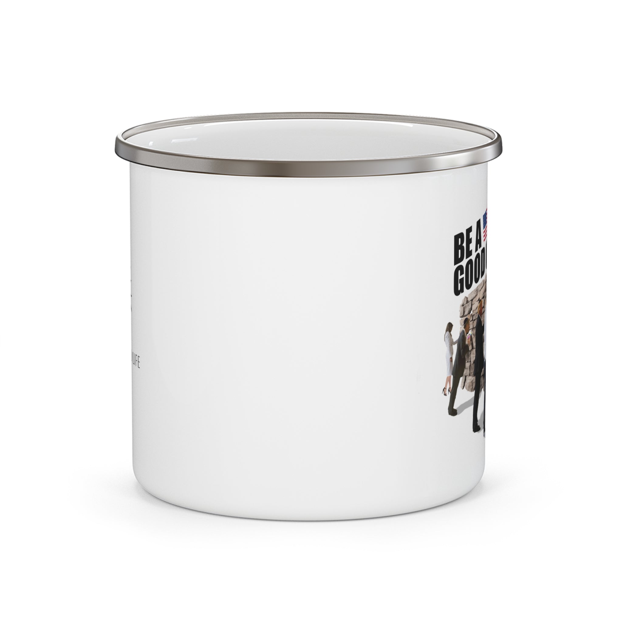 'BE A GOOD GOY OR ELSE' Coffee Mug - Trump Vance Netanyahu Wall Jew Camping Cup - Stainless Steel
