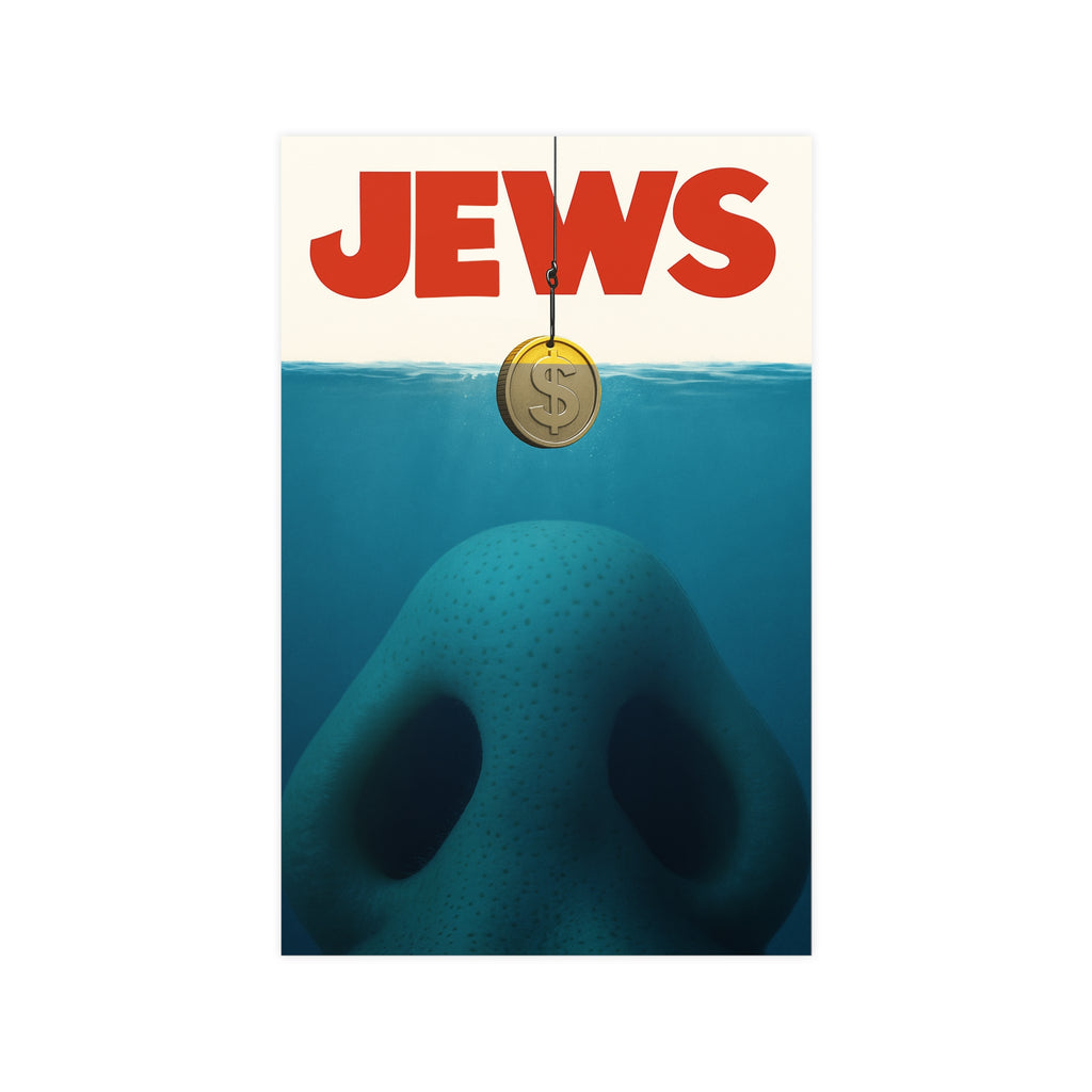 J*WS THE MOVIE (Jaws Parody) "The Good Life", Unique Home Decor, Statement Wall Art, Office Inspiration