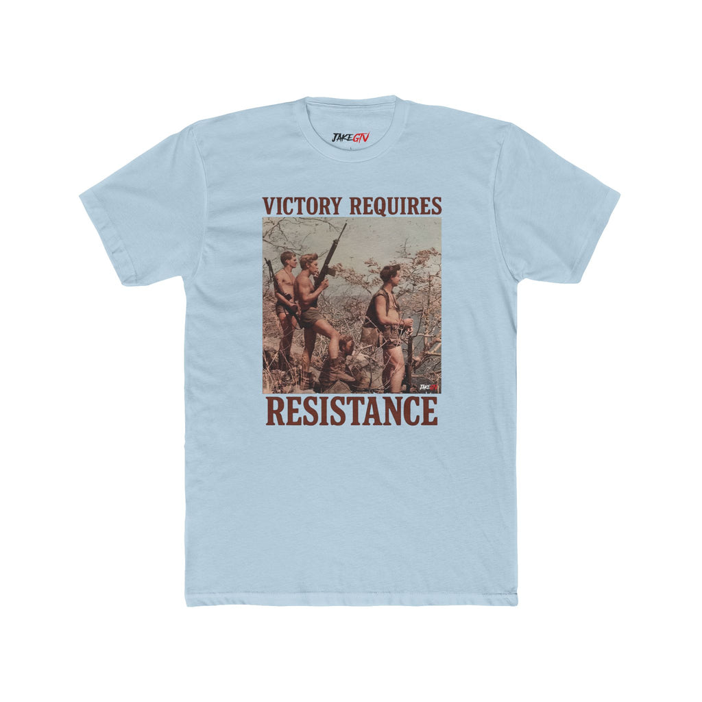"Victory Requires Resistance" Vintage Fight Back Tee