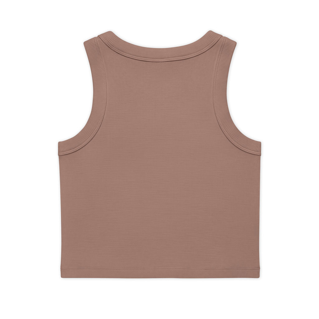 Noticer - Women's Organic Ribbed Cropped Tank